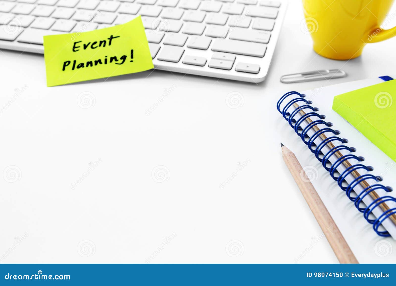 Event planning background stock photo. Image of keyboard 98974150