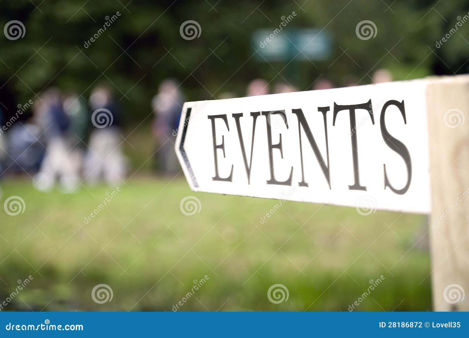 Sign events. Event sign.