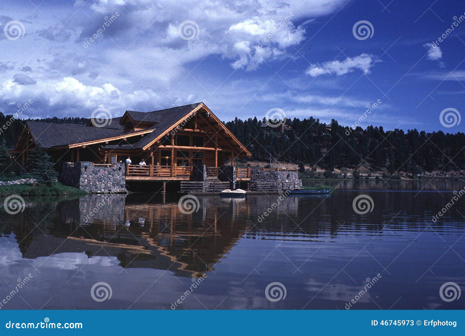 evergreen lake in colorado