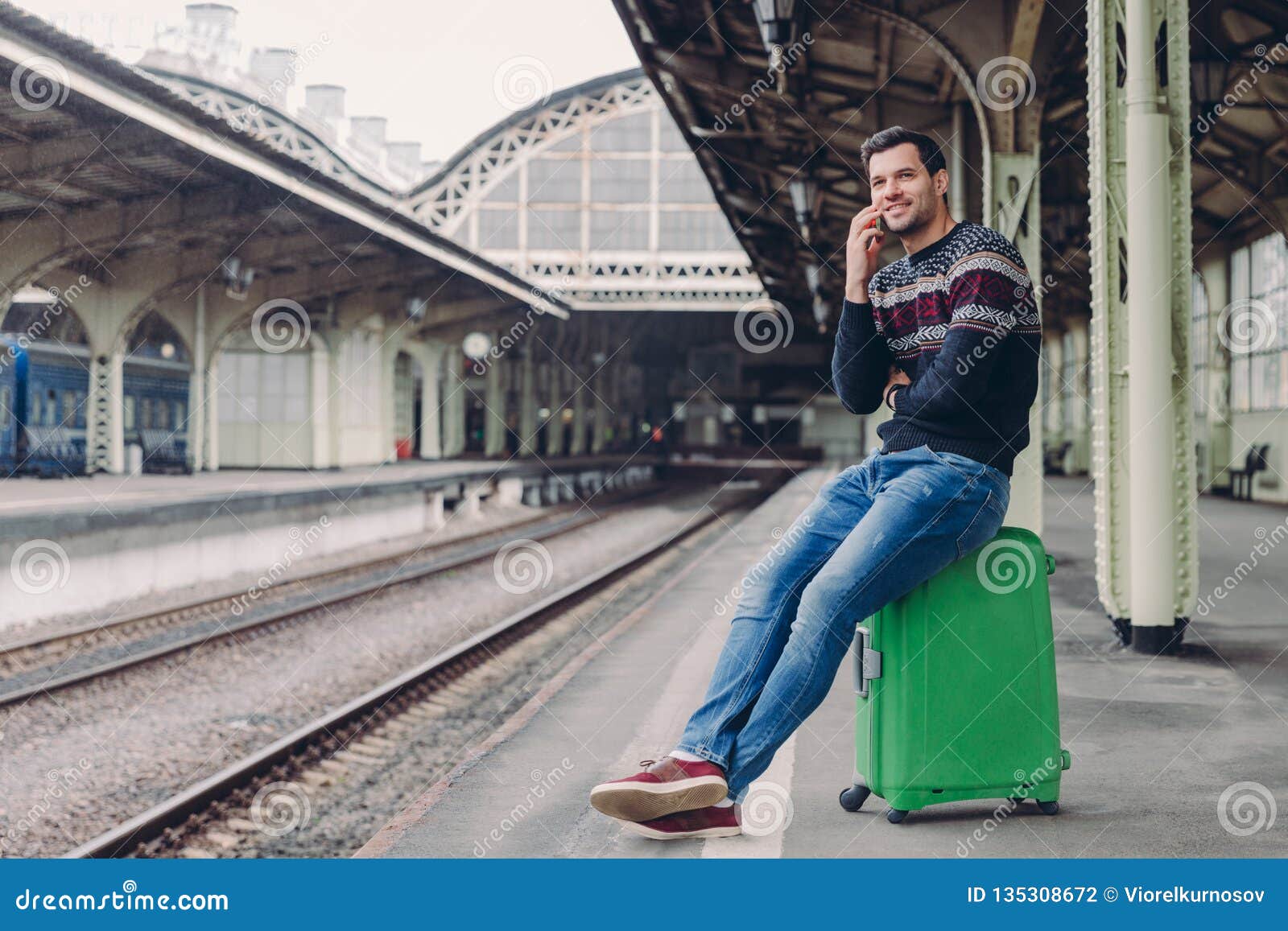 Alone Girl, Sitting On The Railway Track, sitting, railway track, pose,  suit case, HD phone wallpaper | Peakpx