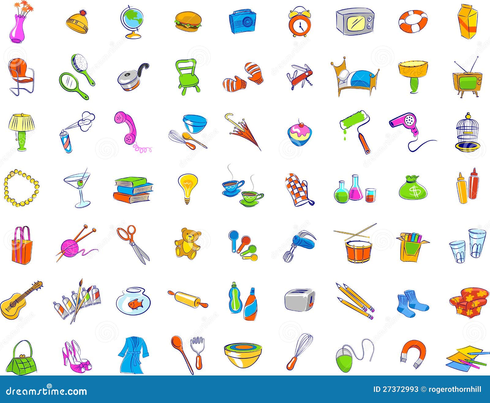 everyday objects icons