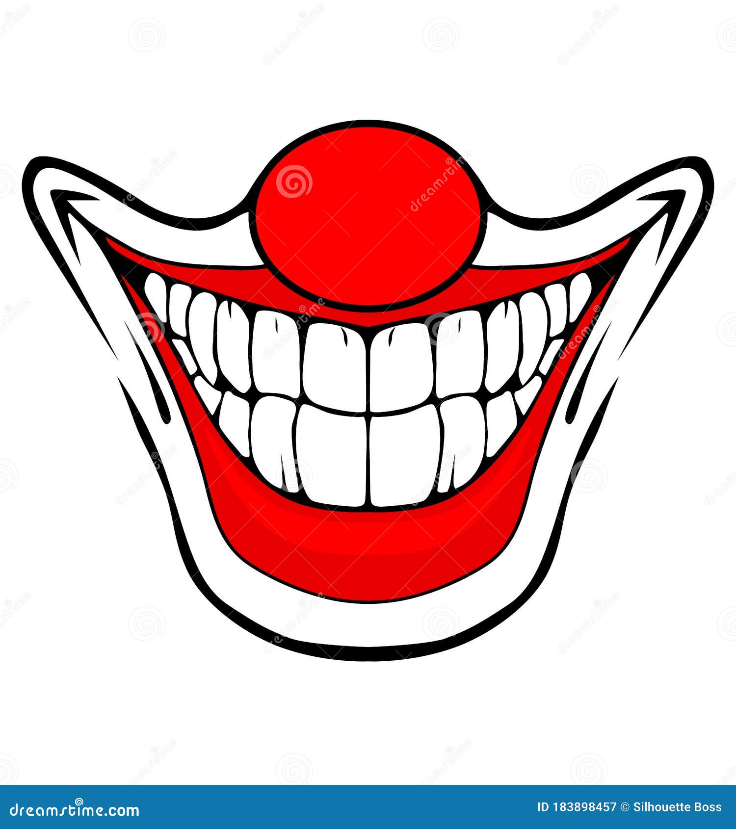 HALLOWEEN, Evil Clown face,Creepy clown,Joker Smile - Evil Clown Face -  Magnet | TeePublic