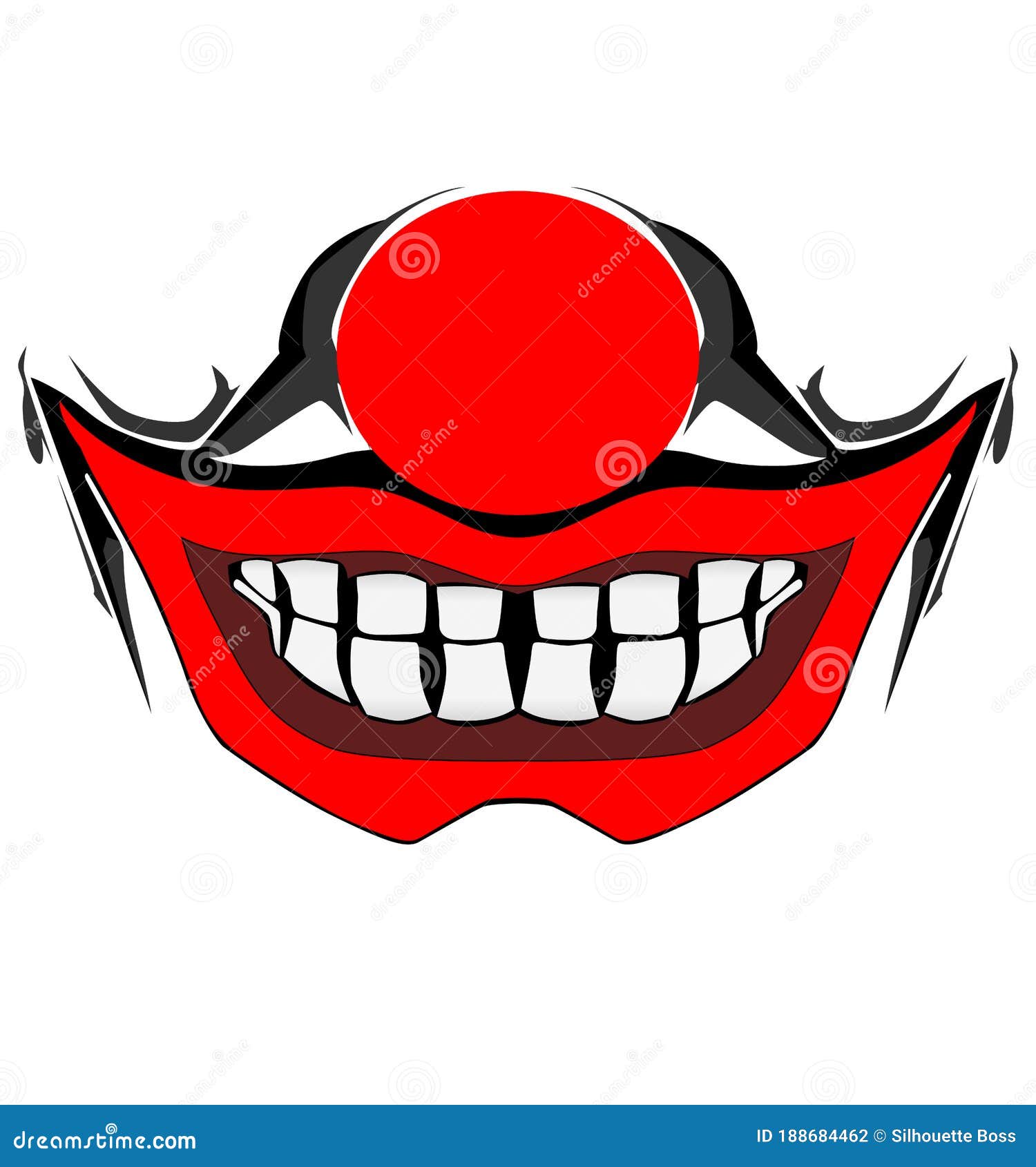 20+ Drawing Of Dark Evil Clown Face Scary Joker Smile Illustrations,  Royalty-Free Vector Graphics & Clip Art - iStock