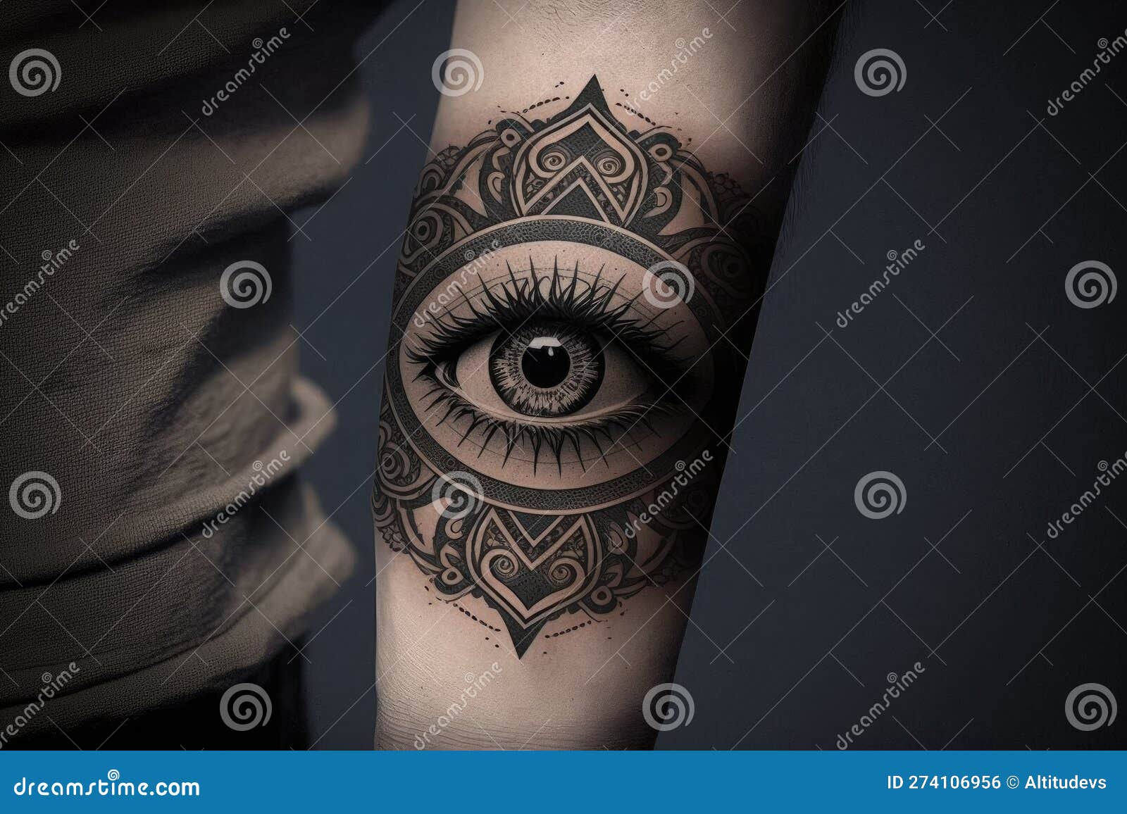 shorts#Eye drawing/EVIL EYE/eye tattoo art/art on eye/acrylic drawing/easy  artstyle/evileyeart - YouTube