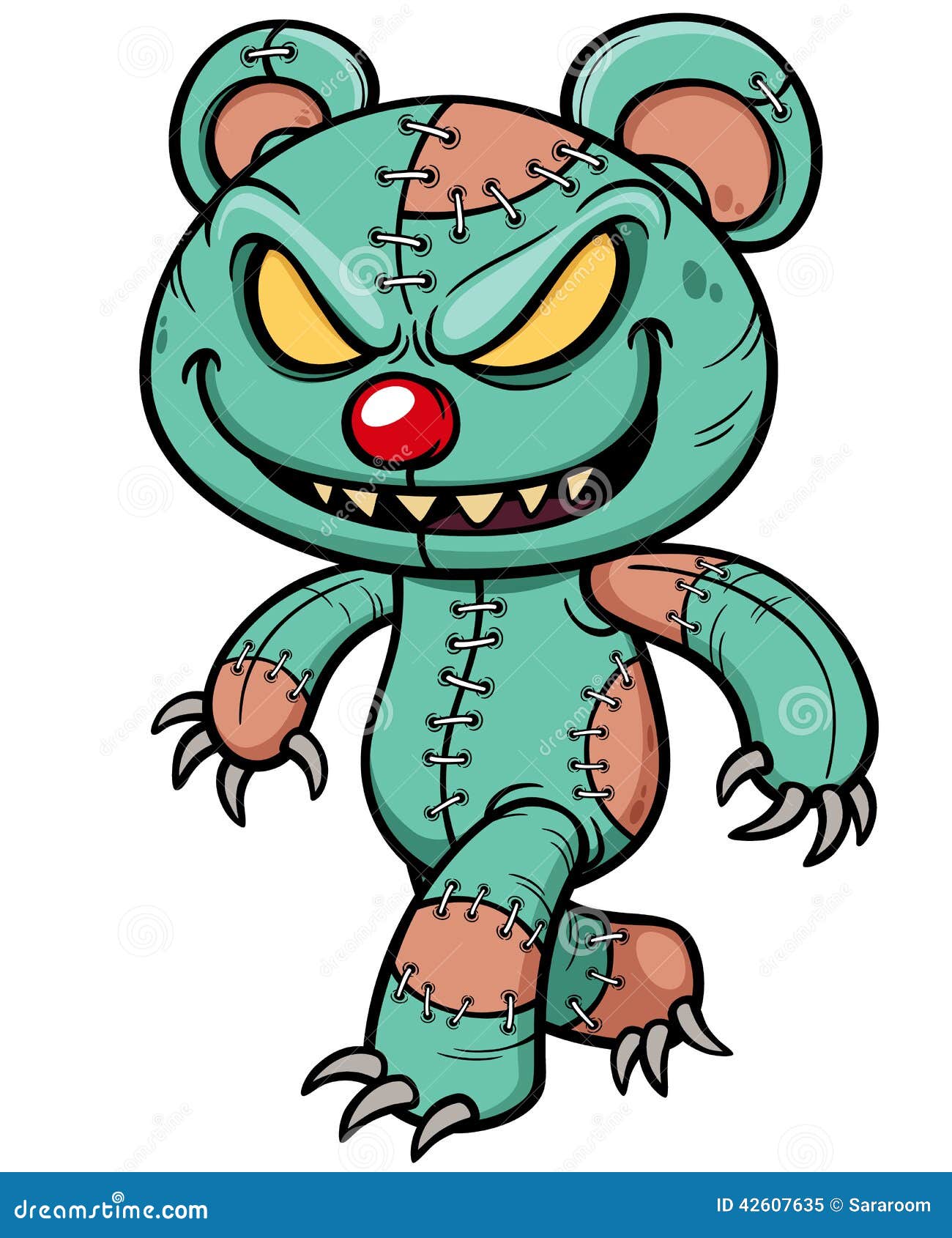Evil Teddy Bear Stock Illustrations