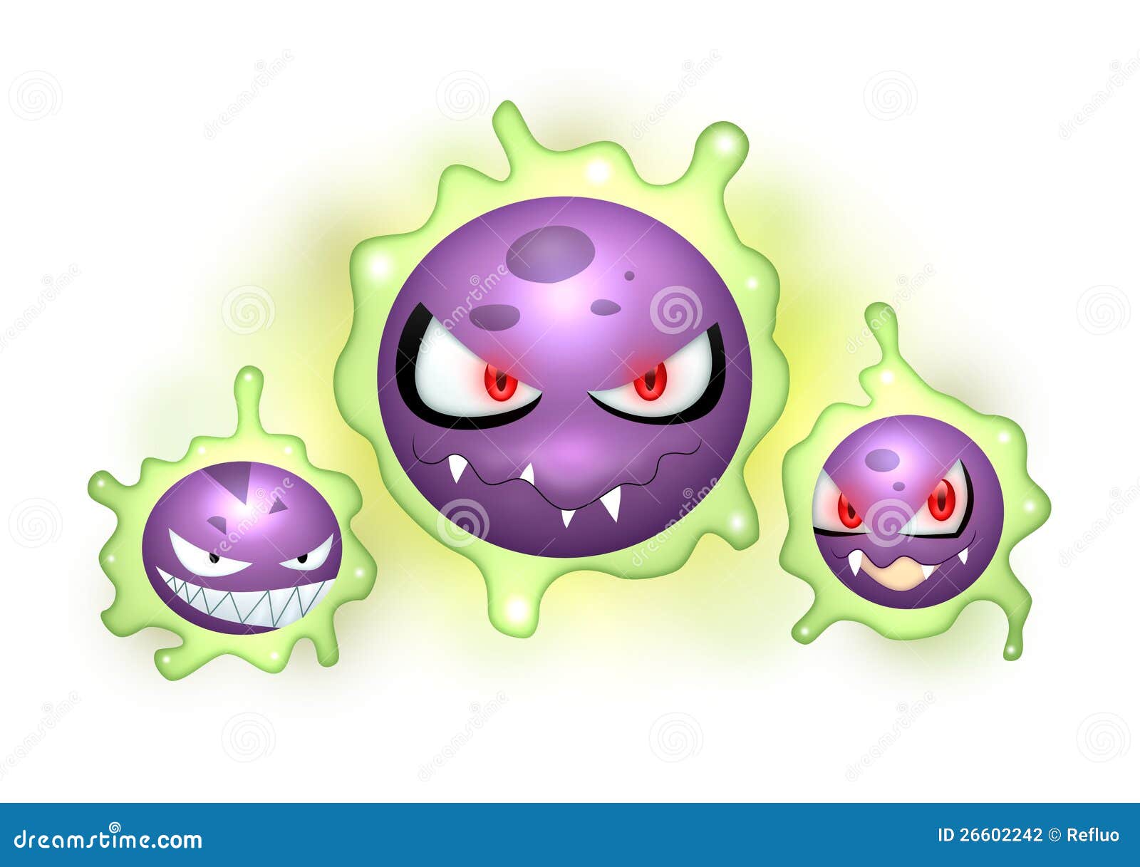 Evil Viruses Stock Photography - Image: 26602242