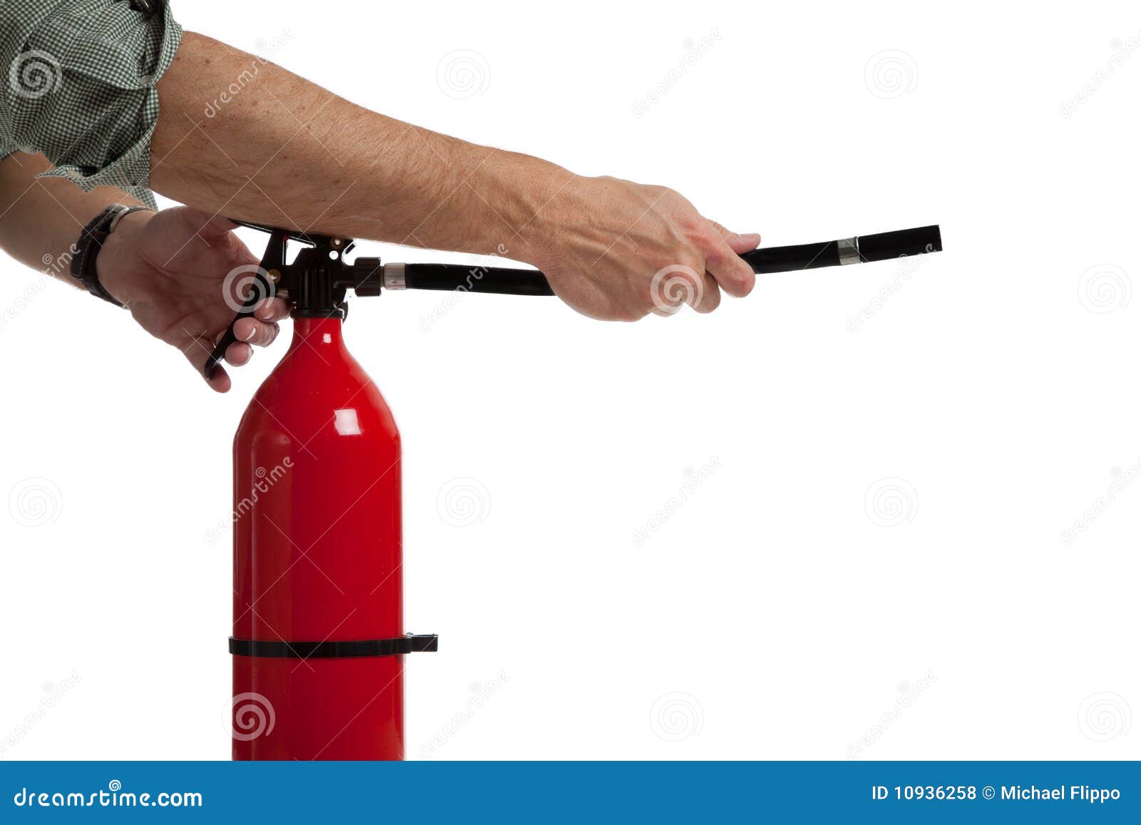 Allontana Un Oggetto Per Mettere A Fuoco Evitando Un'emergenza - Mettere Fuori Un Fuoco Fotografia Stock