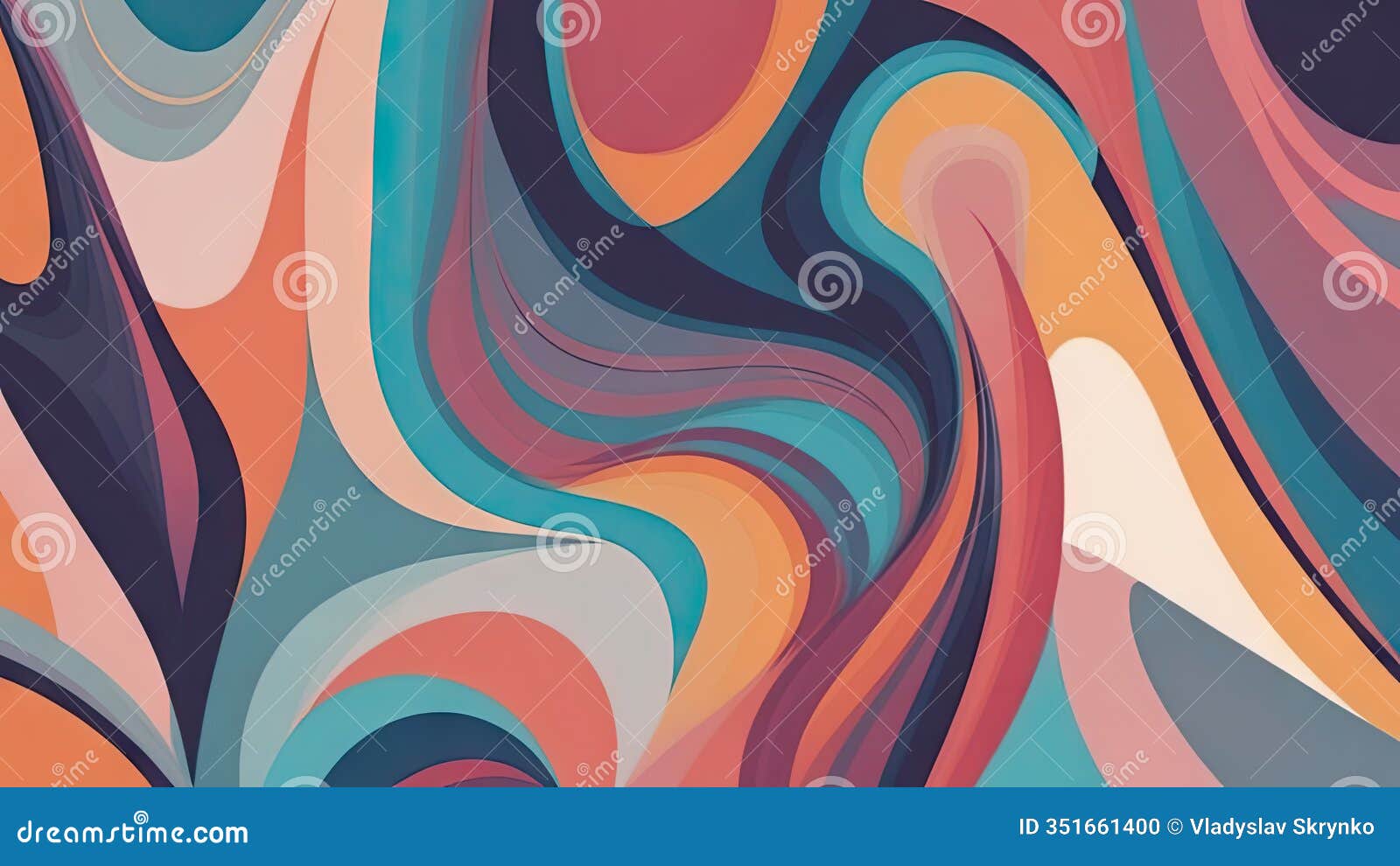 Evolving Abstract Shapes with Shifting Colors and Patterns in a Vibrant ...