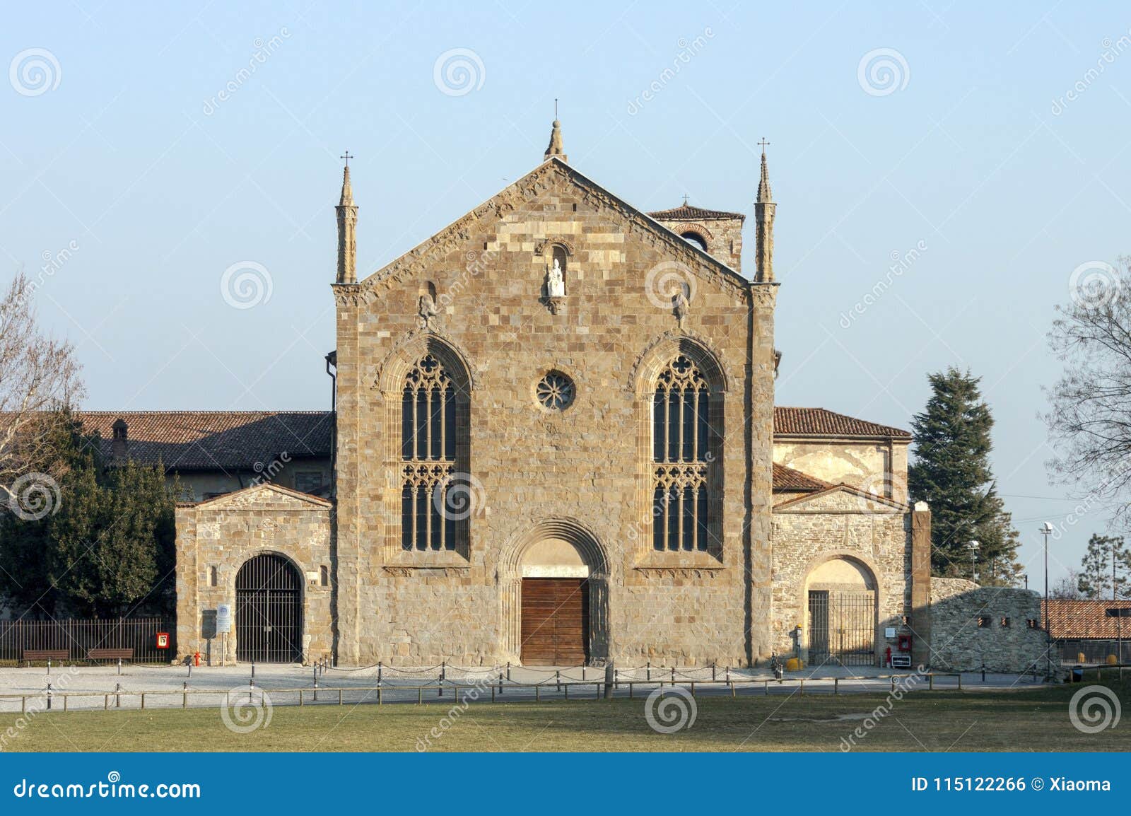 ex church of sant`agostino, university of bergamo