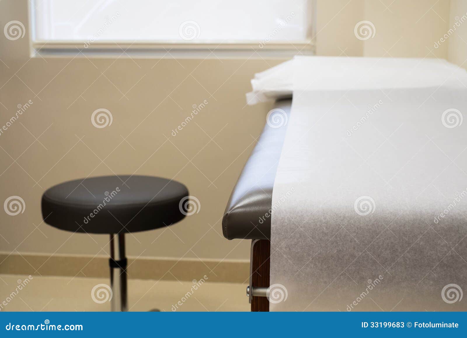 Exam Table stock image. Image of table, chair, physician 33199683
