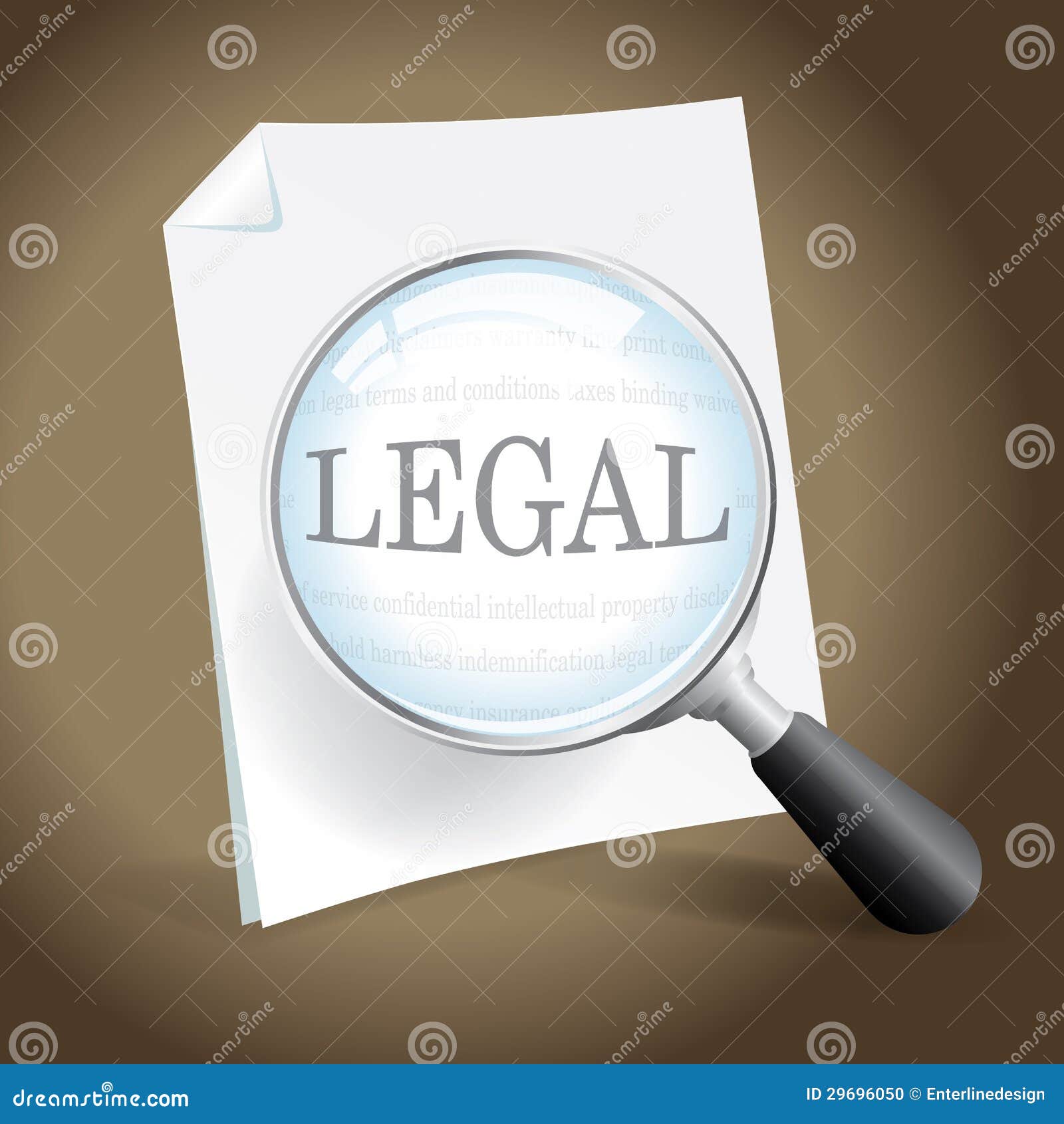 examing a legal document