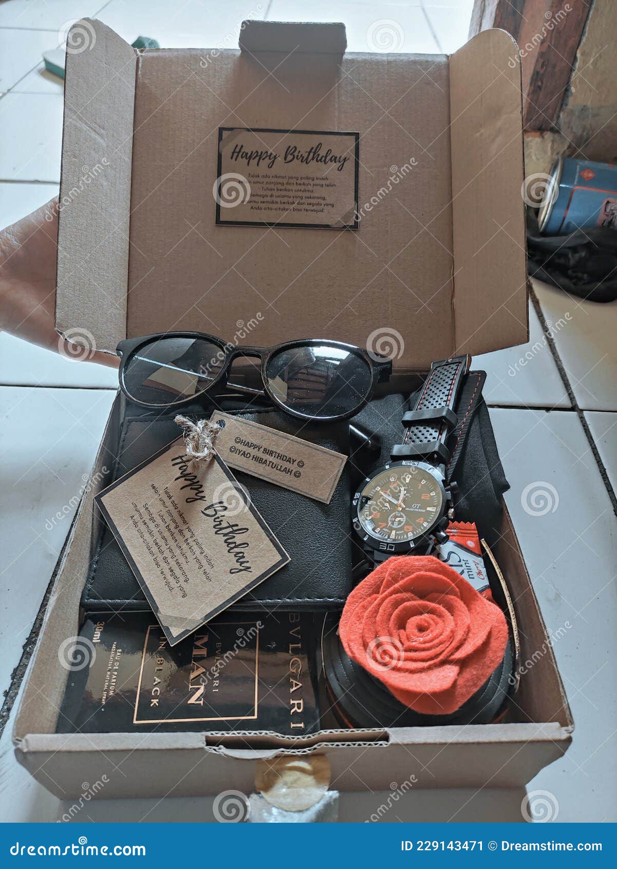 Example Gift Box for Girlfriend the Best Editorial Photo Image of