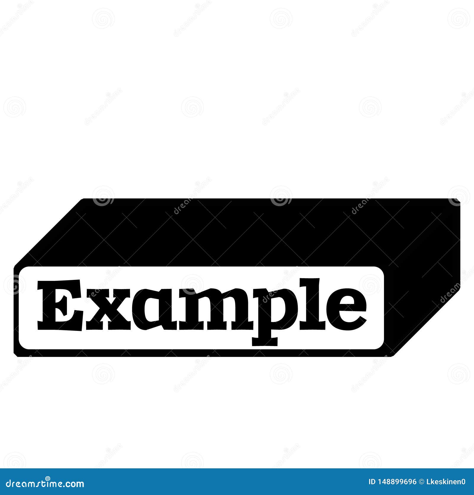 Example Stamp Vector Illustration | CartoonDealer.com #153942456