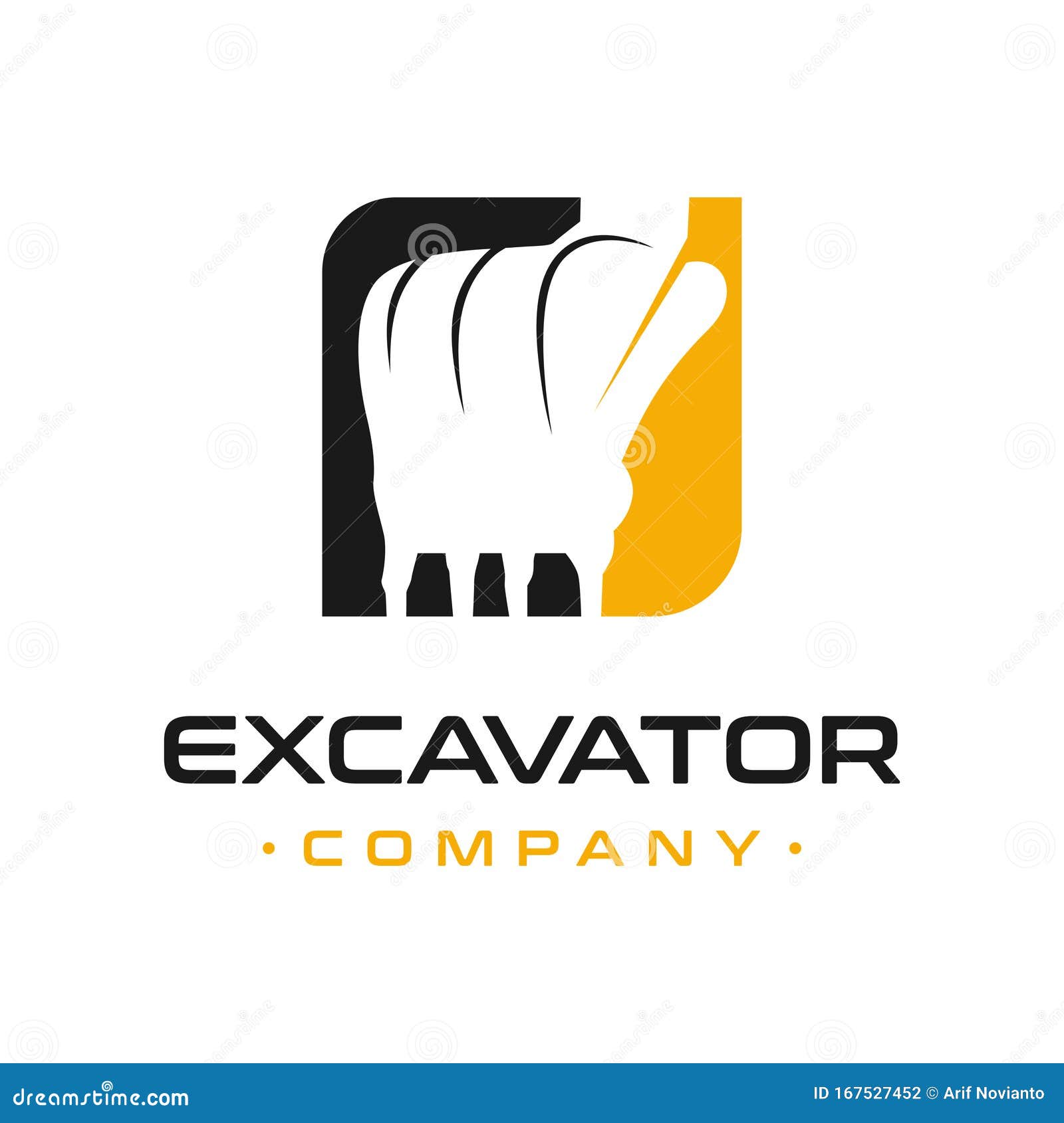 Download Excavator Engine Repair Logo Design Stock Vector ...