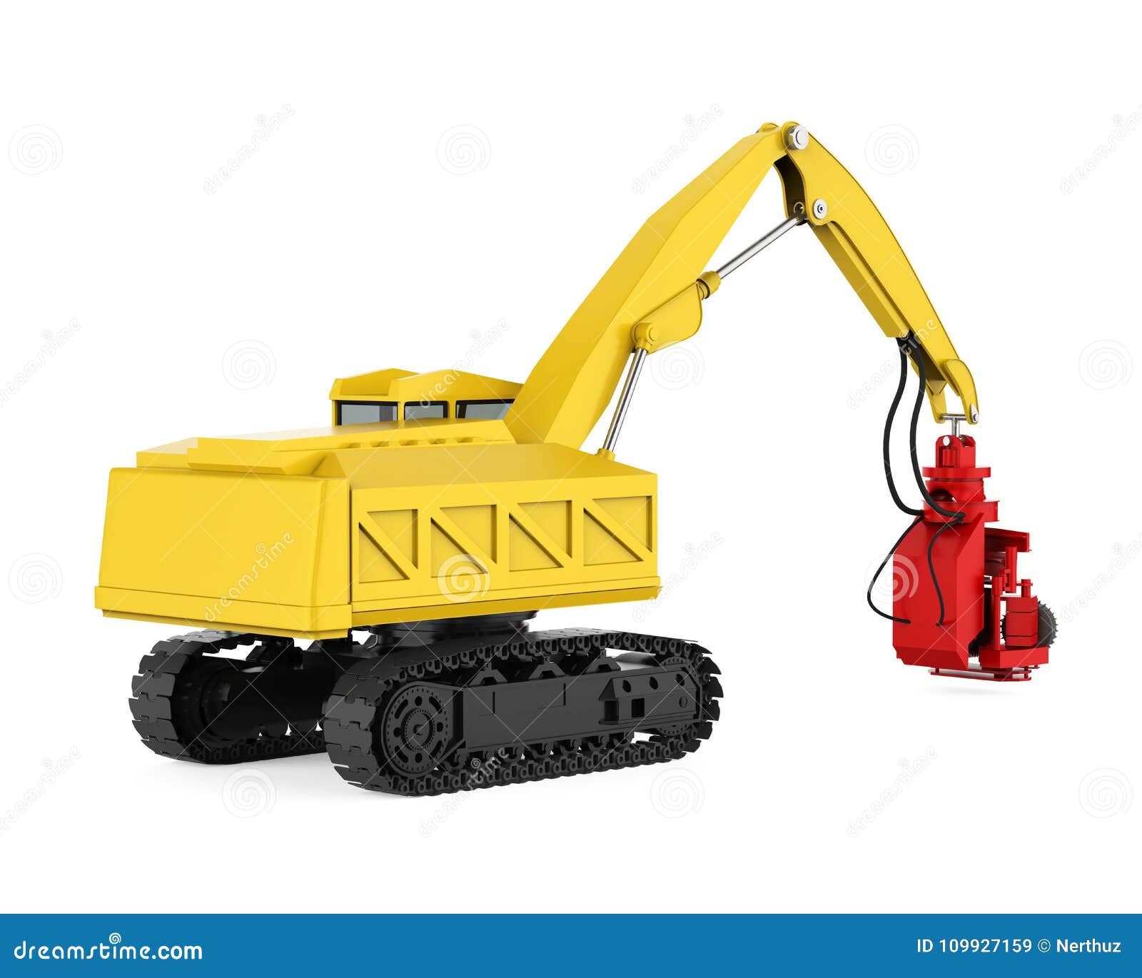 excavator forest mulcher 