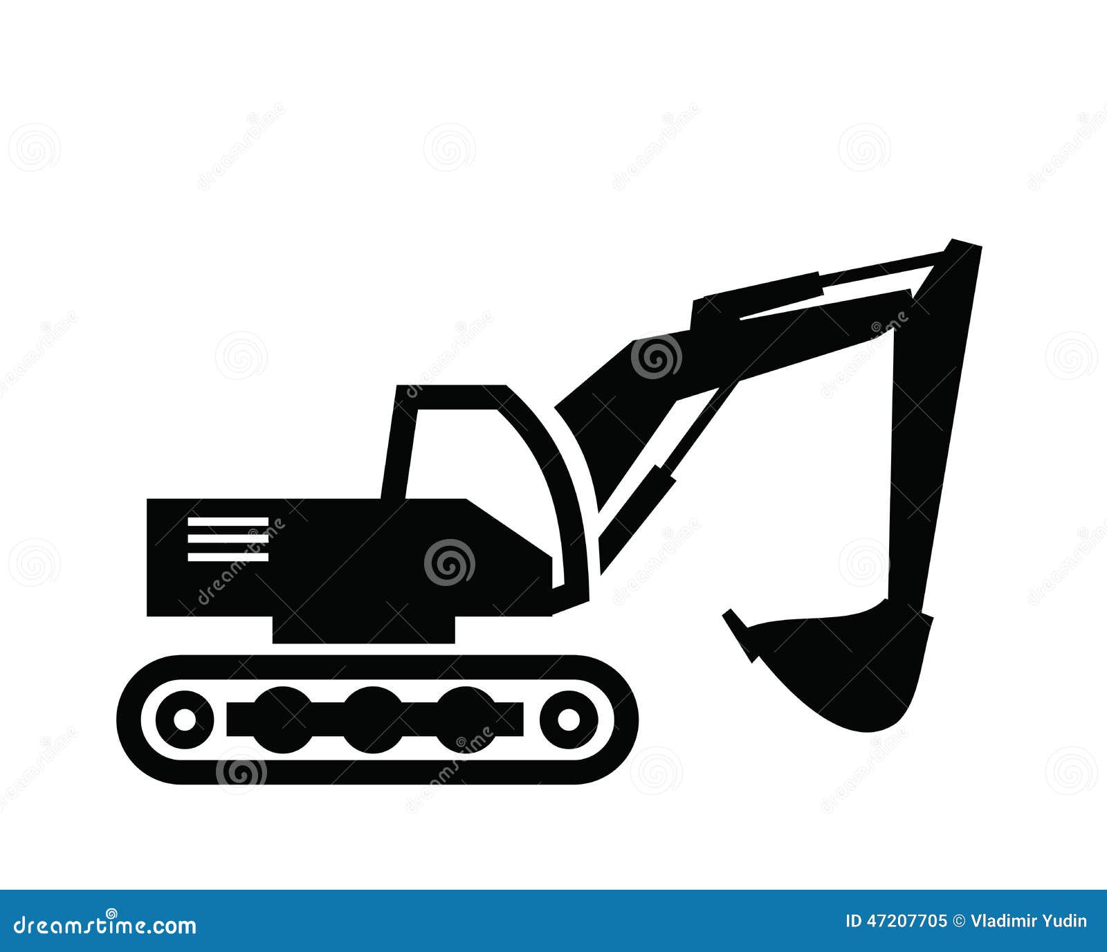 excavator clipart free vector - photo #46