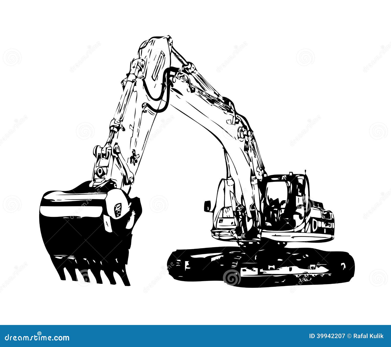 excavator clipart free vector - photo #44