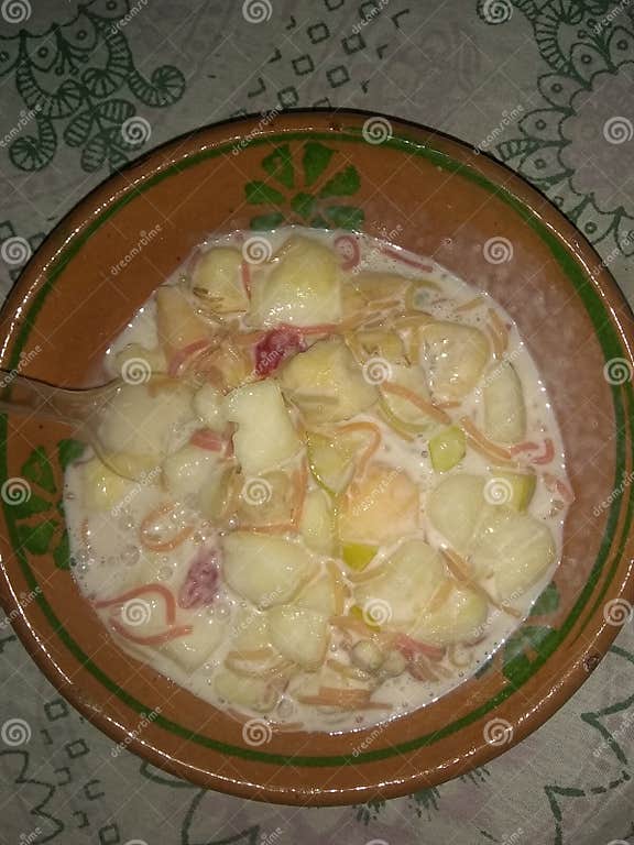 excellent-food-chart-in-the-milk-stock-image-image-of-soup-fruit-190444365