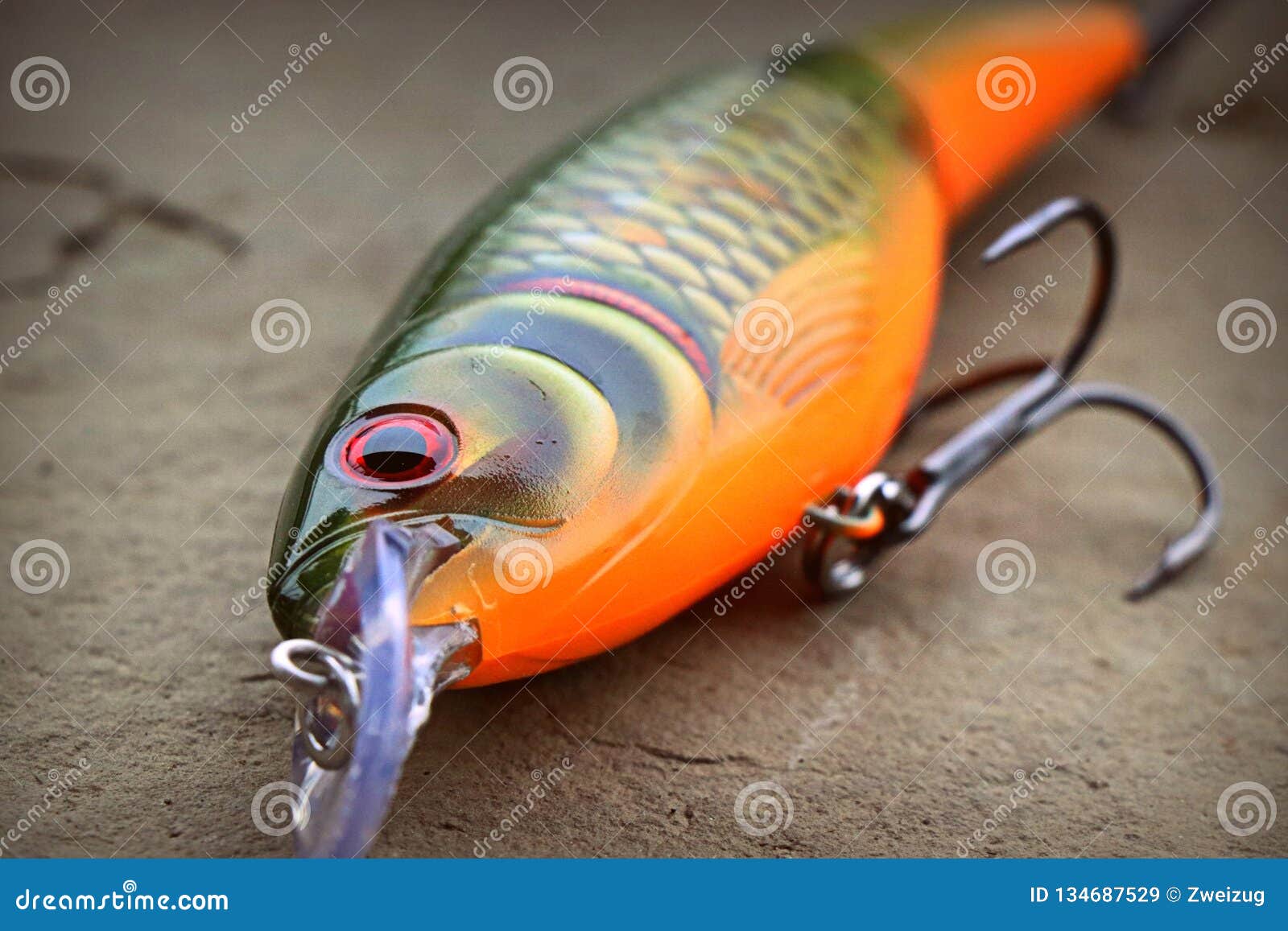 Rapala X Rap Jointed Pike Fishing Lure Plug Stock Image - Image of