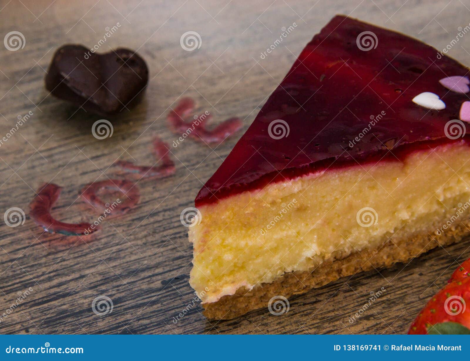 Excellent Valentines Breakfast Of Cake Of Strawberries ...