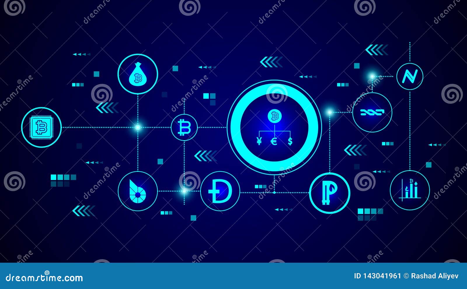 Exchange Bitcoin Icon. From Crypto Set Stock Illustration ...