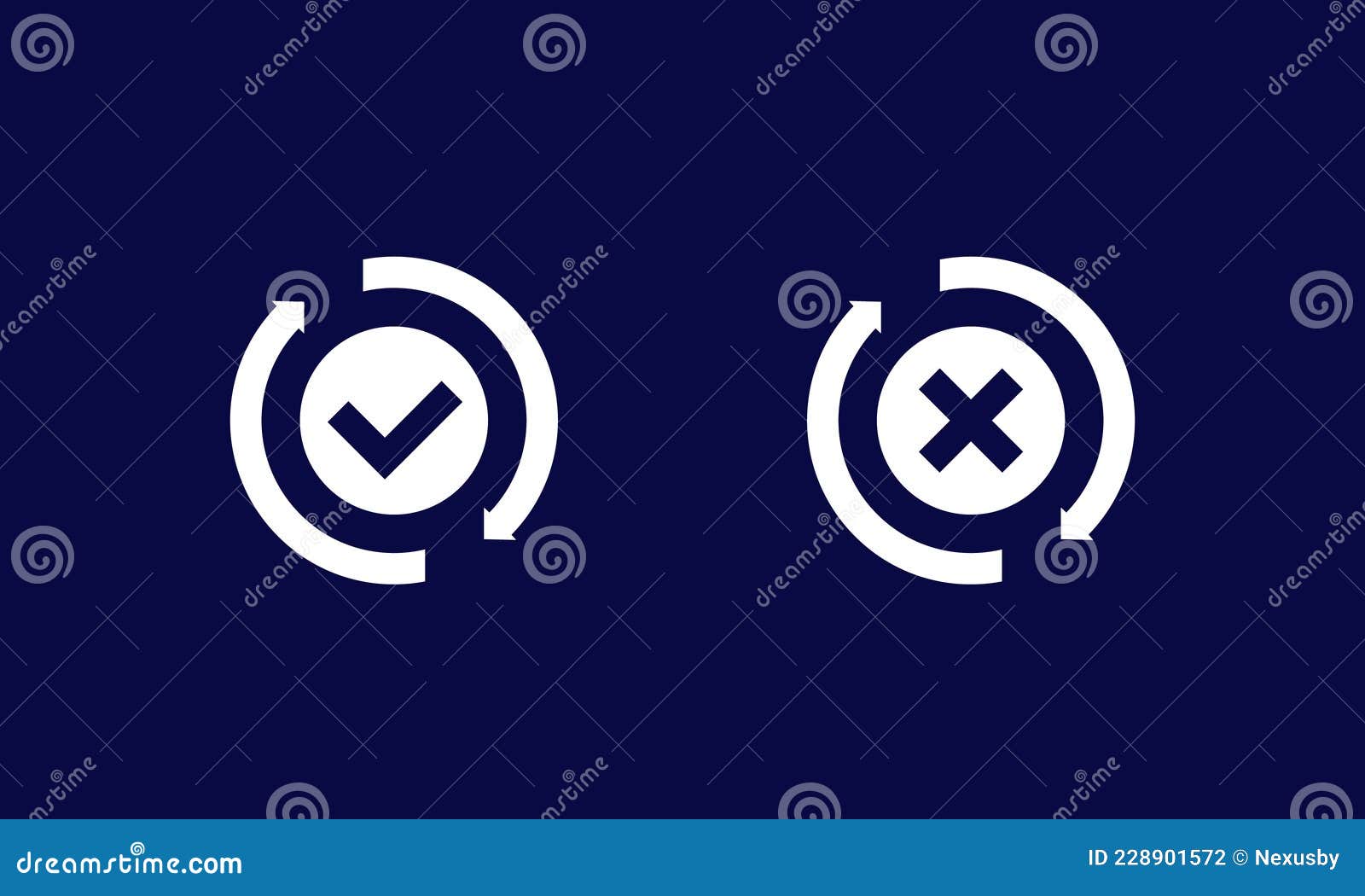 exchange, convertation completed or failed icon