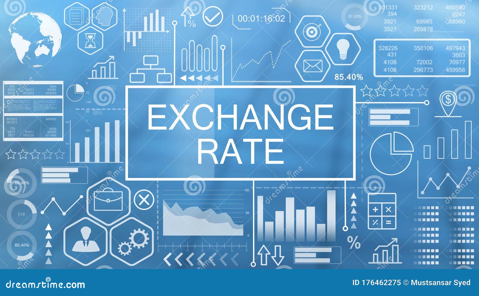 Exchange Rate, Animated Typography Stock Illustration - Illustration of  motivation, concepts: 176462275