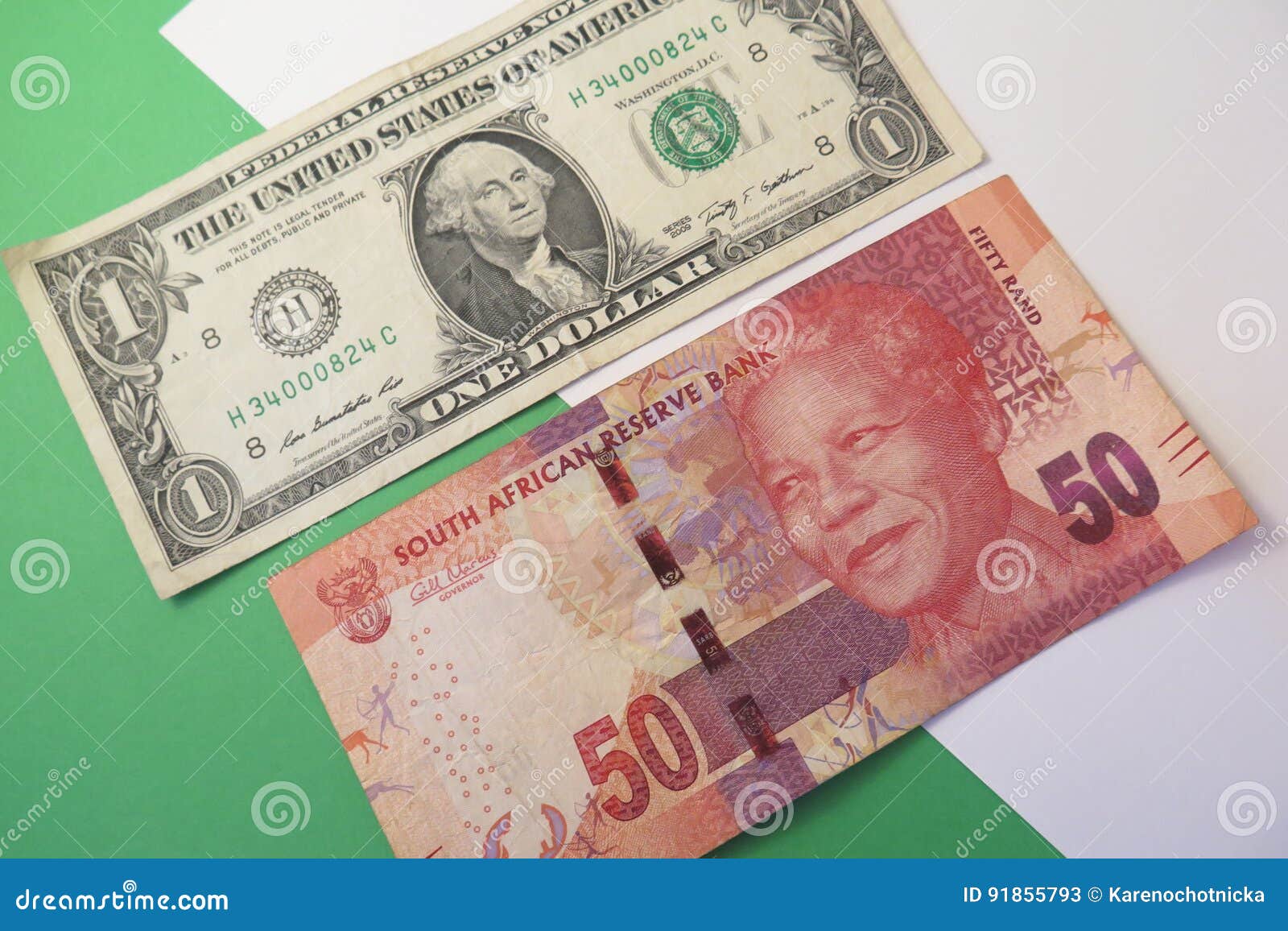 exchange rate us dollar and south african rand