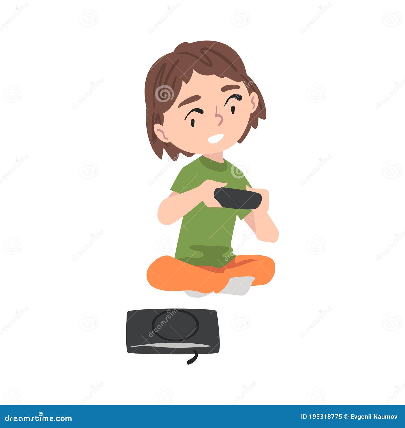 Excited Girl Sitting on Floor with Joystick, Kid Playing Video Game Cartoon Style Vector Illustration Stock Vector - Illustration of childhood, female: 195318775 Excited Girl Sitting on Floor with Joystick, Kid Playing Video Game Cartoon Style Vector Illustration Stock Vector - Illustration of childhood, female: 195318775