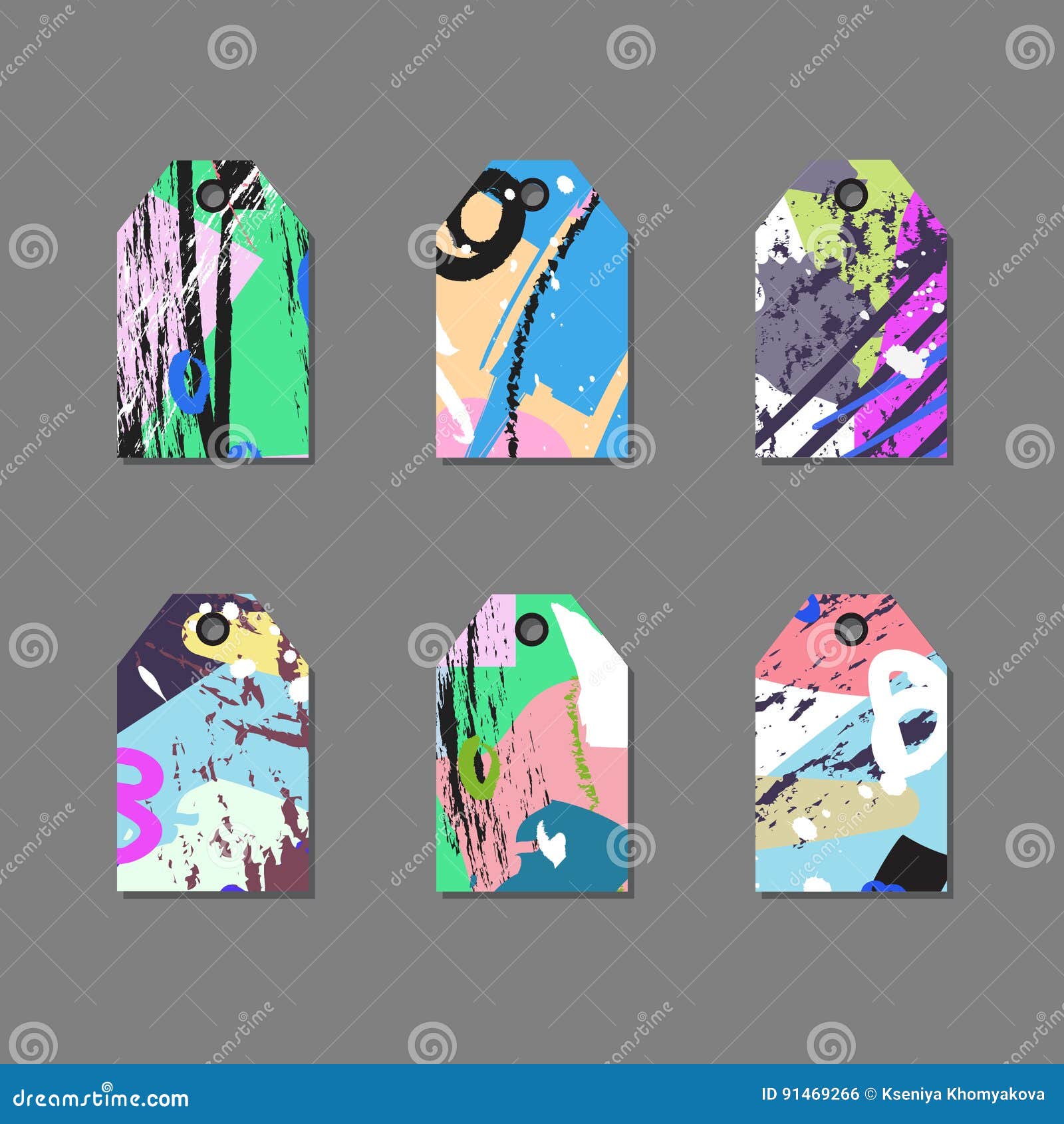 Exciter Des Labels Pour N'importe Quoi Illustration de Vecteur