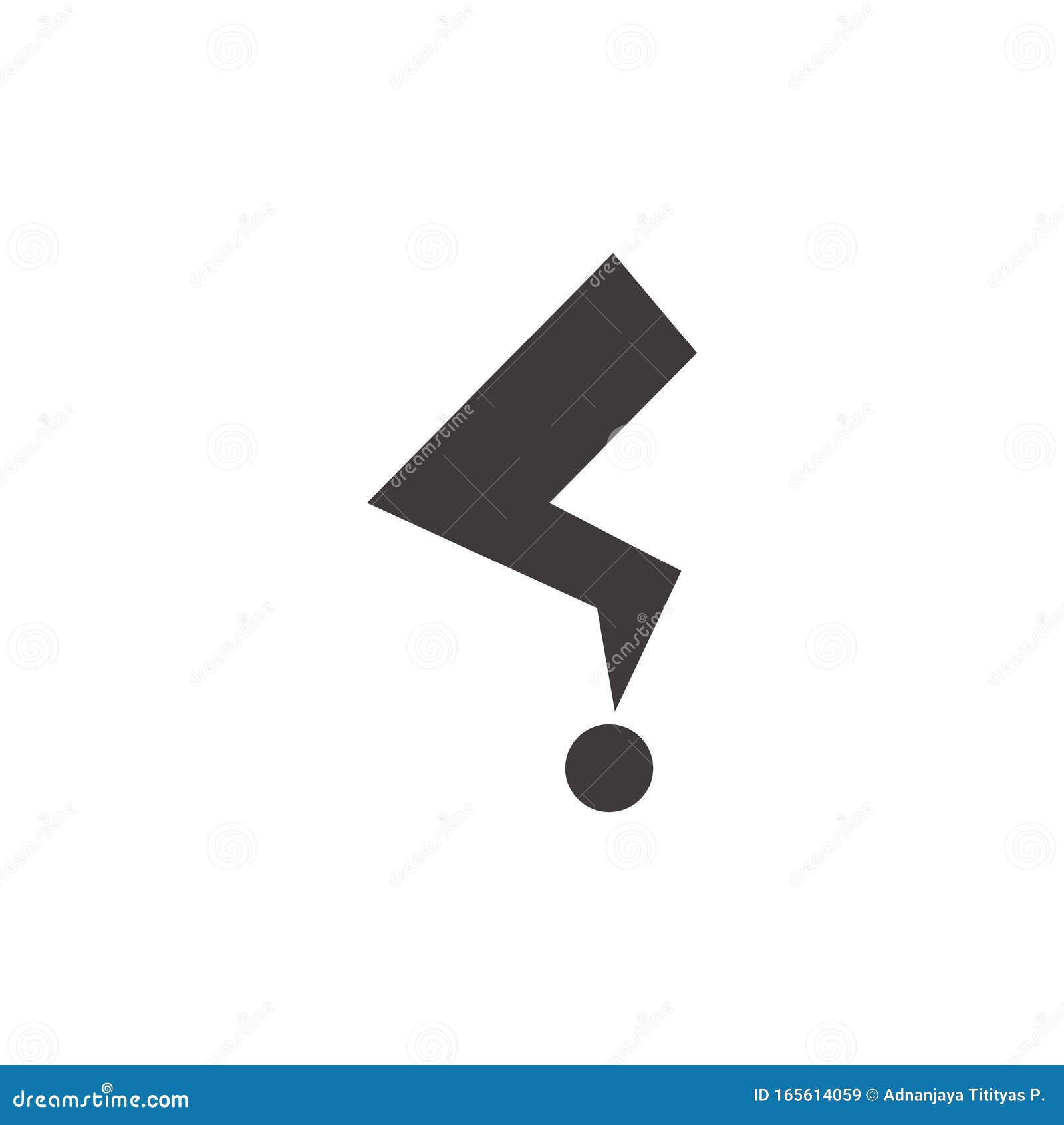 Unusual Exclamation Mark, Question Mark, Brackets RoyaltyFree