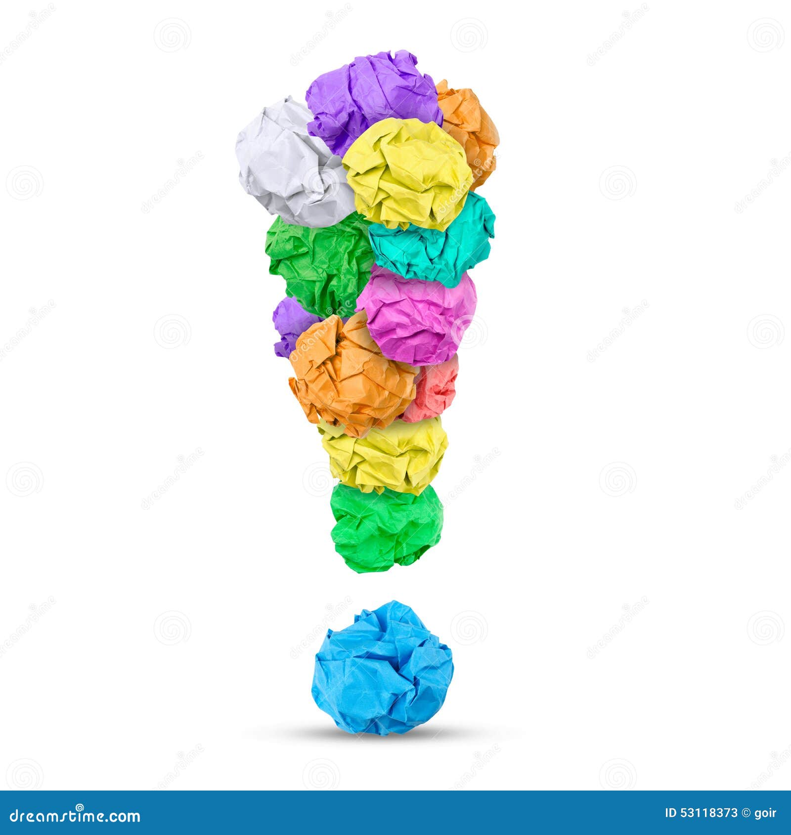 Exclamation point stock image. Image of innovation, blue 53118373