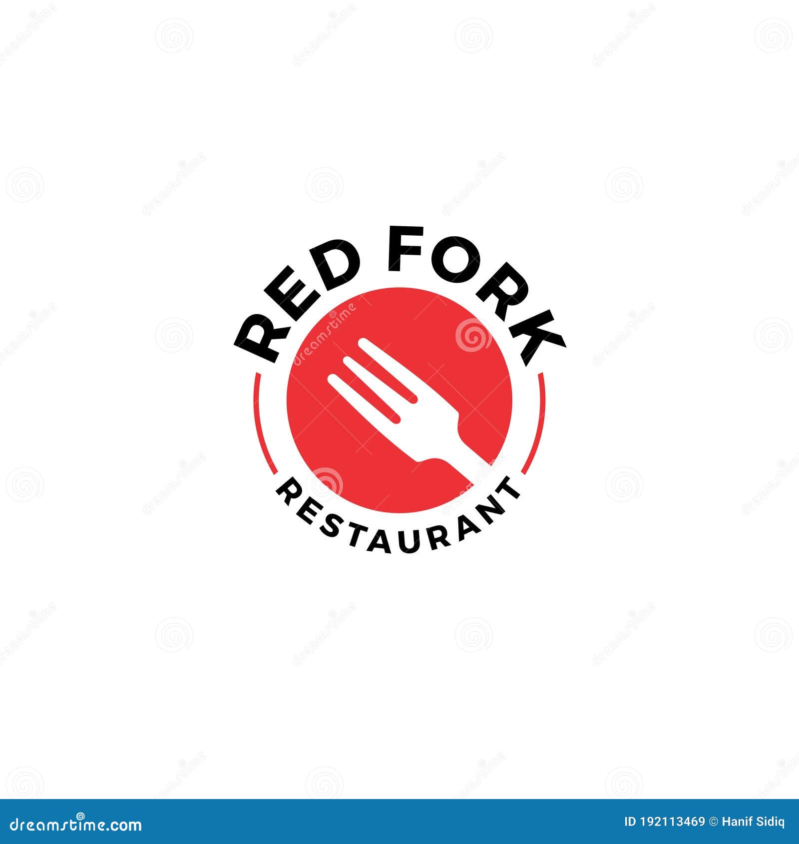 Exclusive Fork Restaurant Logo Design Vector Stock Vector Illustration Of Finger Concept