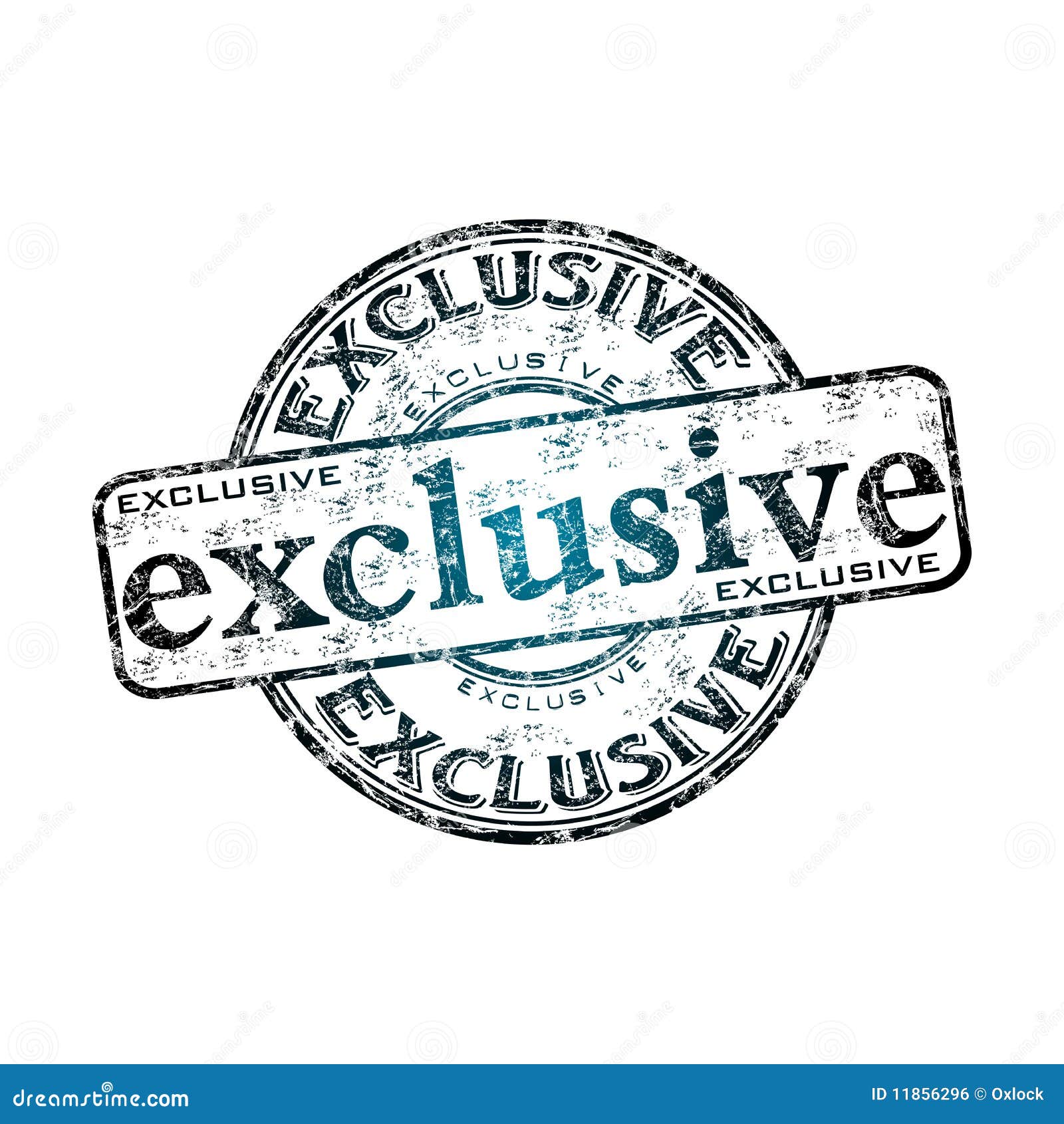 Exclusive Sign stock illustration. Illustration of 