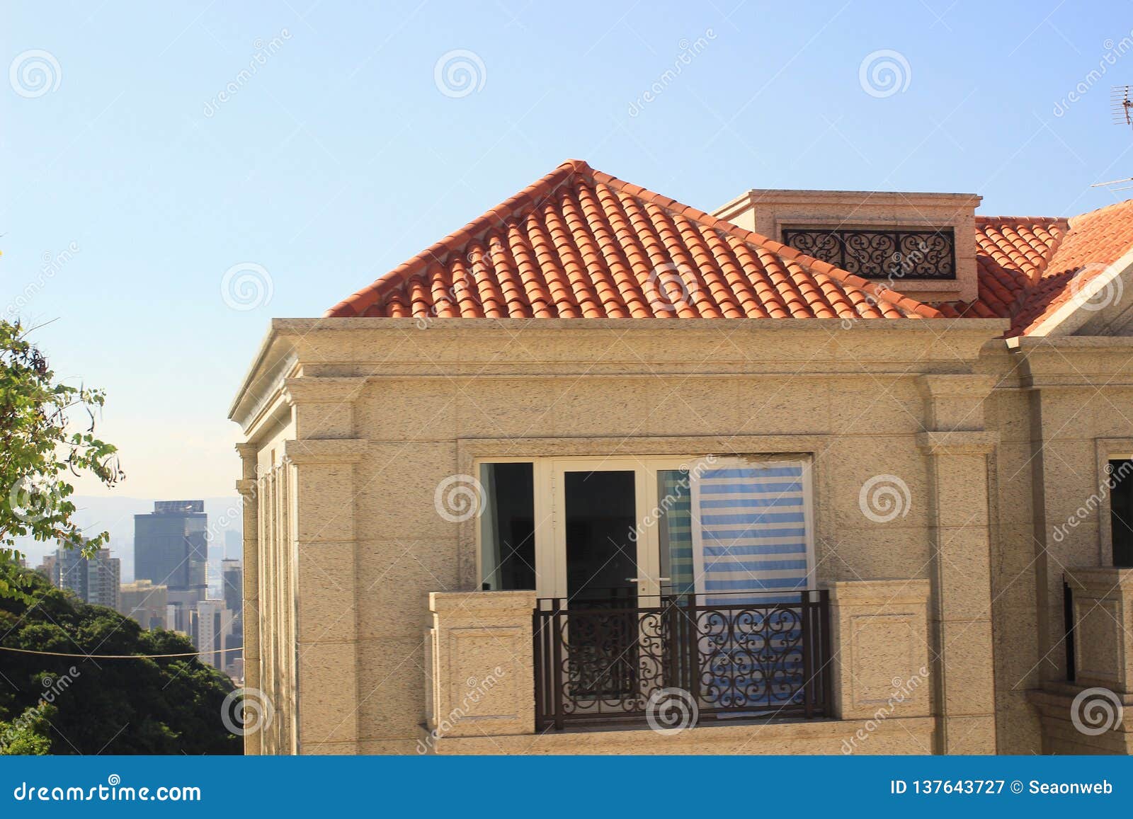 Executive Apartments at Victoria Peak Editorial Photography Image of