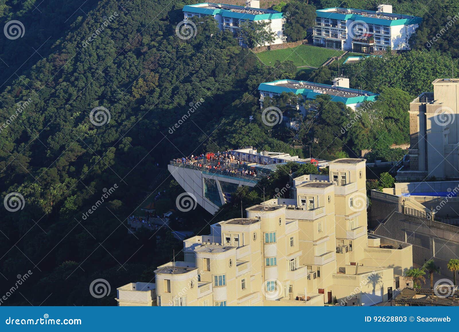 Executive Apartments at Victoria Peak Stock Image Image of cities