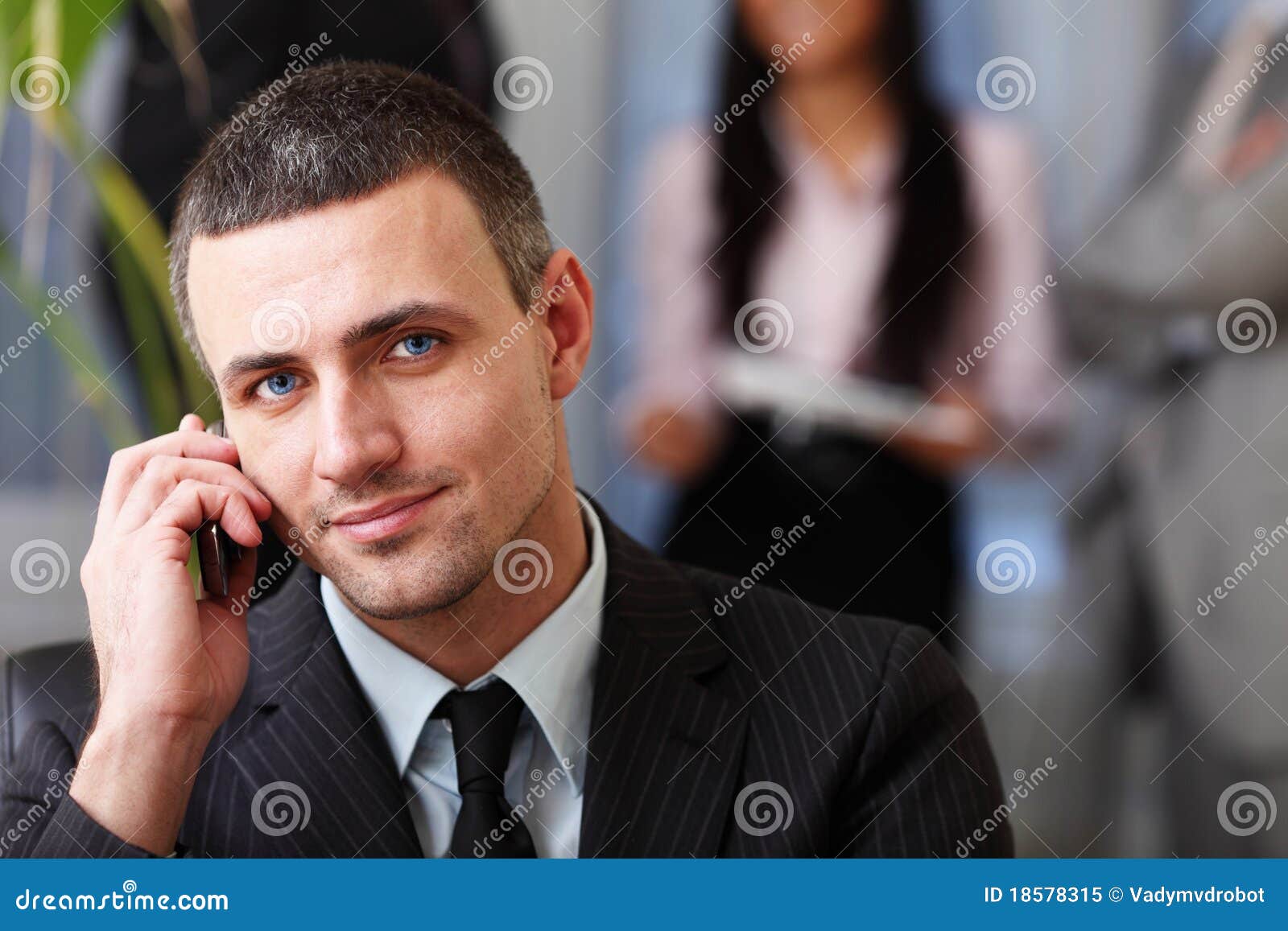 Executive Businessman On The Phone Royalty Free Stock Photo - Image ...