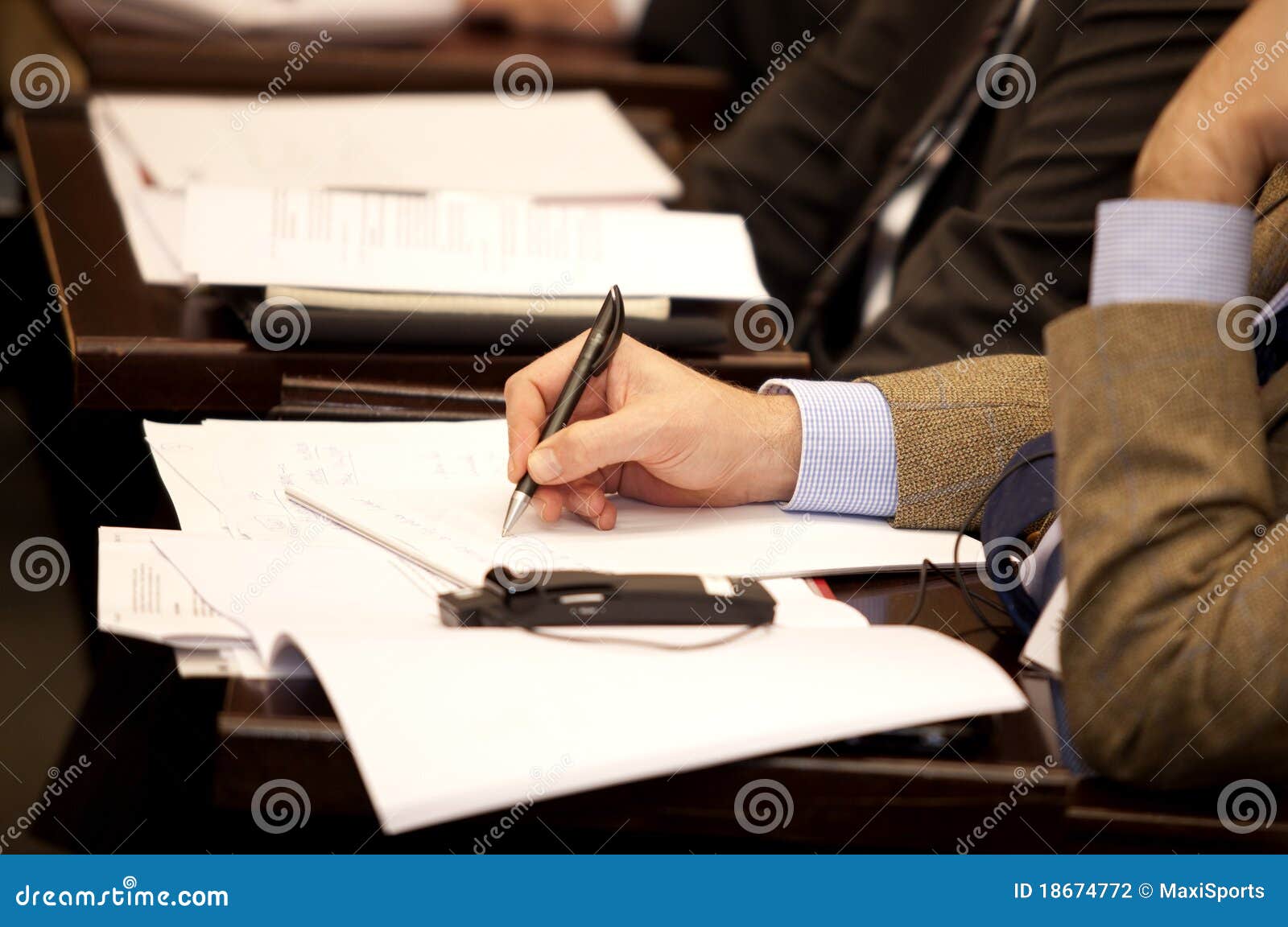 Executive writing stock photo. Image of exam, lesson 18674772