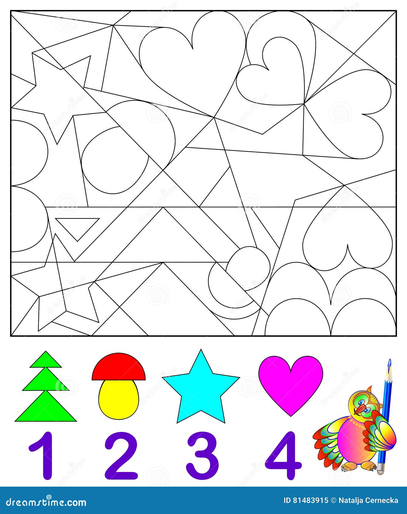 Jogo Do Enigma Da Lógica Para Jovens Crianças Encontre Todos Os Números De  1 Até 30 E Pinte-os Ilustração do Vetor - Ilustração de tudo, atividade:  114503317
