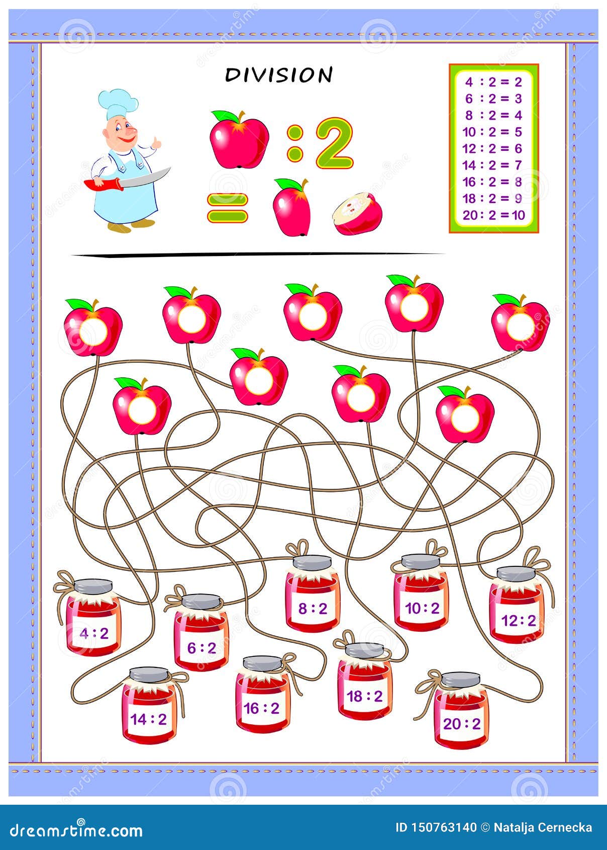 Exercícios de Multiplicação e Divisão por 2 - Twinkl