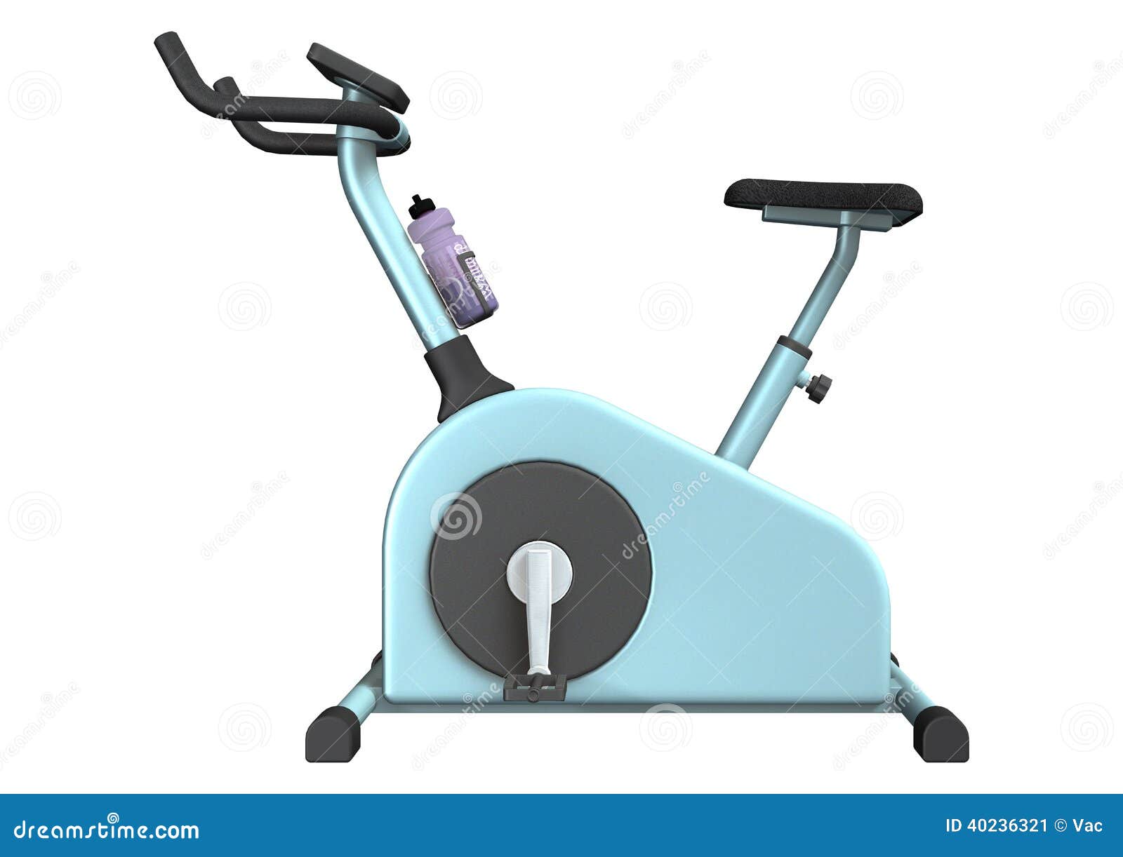 Exercise Bike stock illustration. Illustration of exercising 40236321