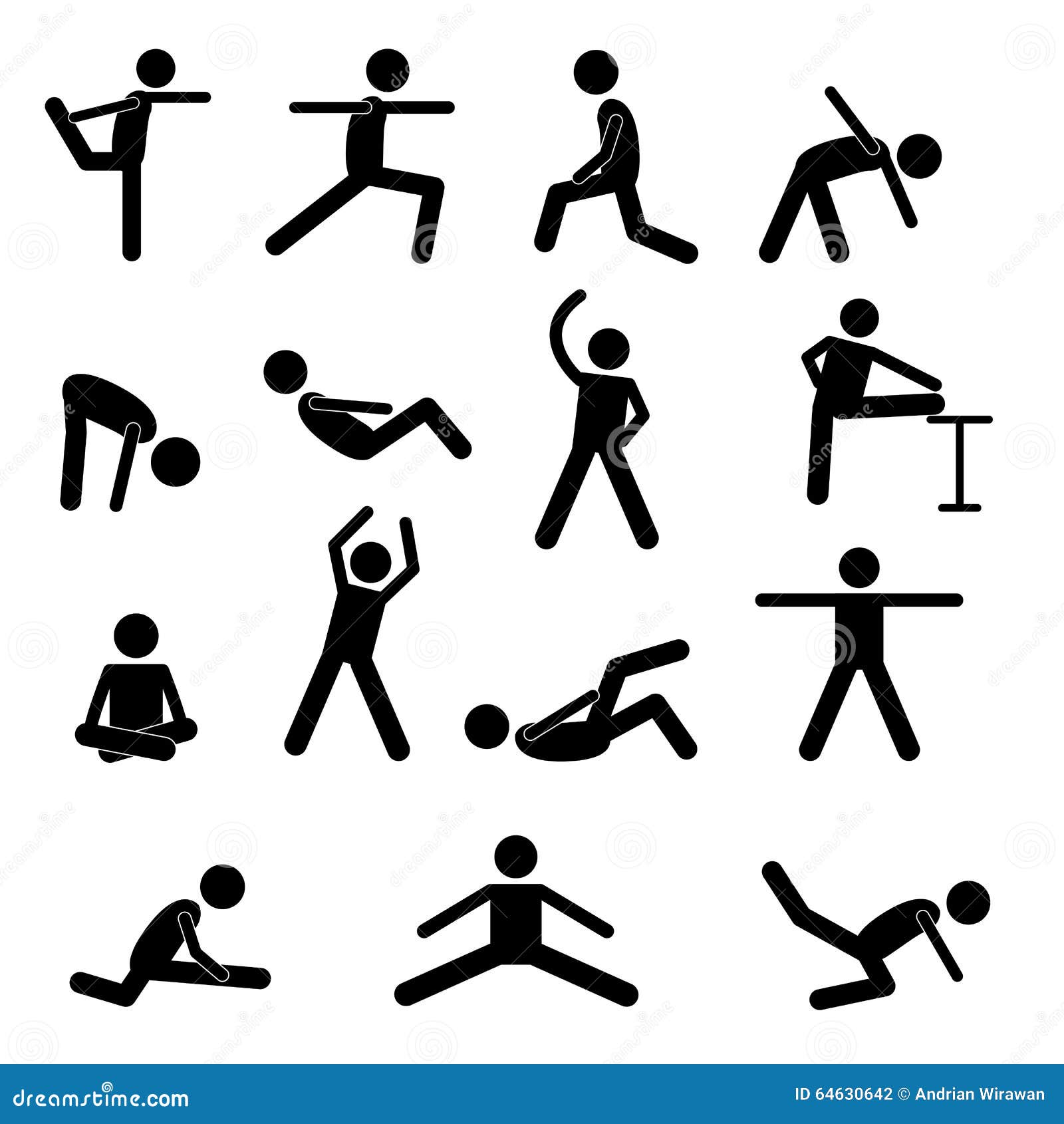 workout stock icons workout stock icons