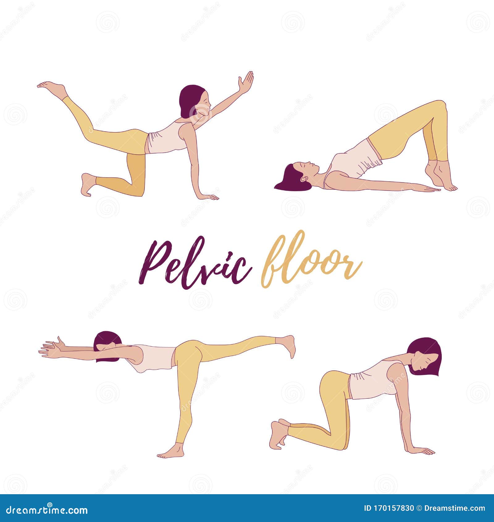 exercises to strengthen the muscles of the vagina and pelvic floor muscles.