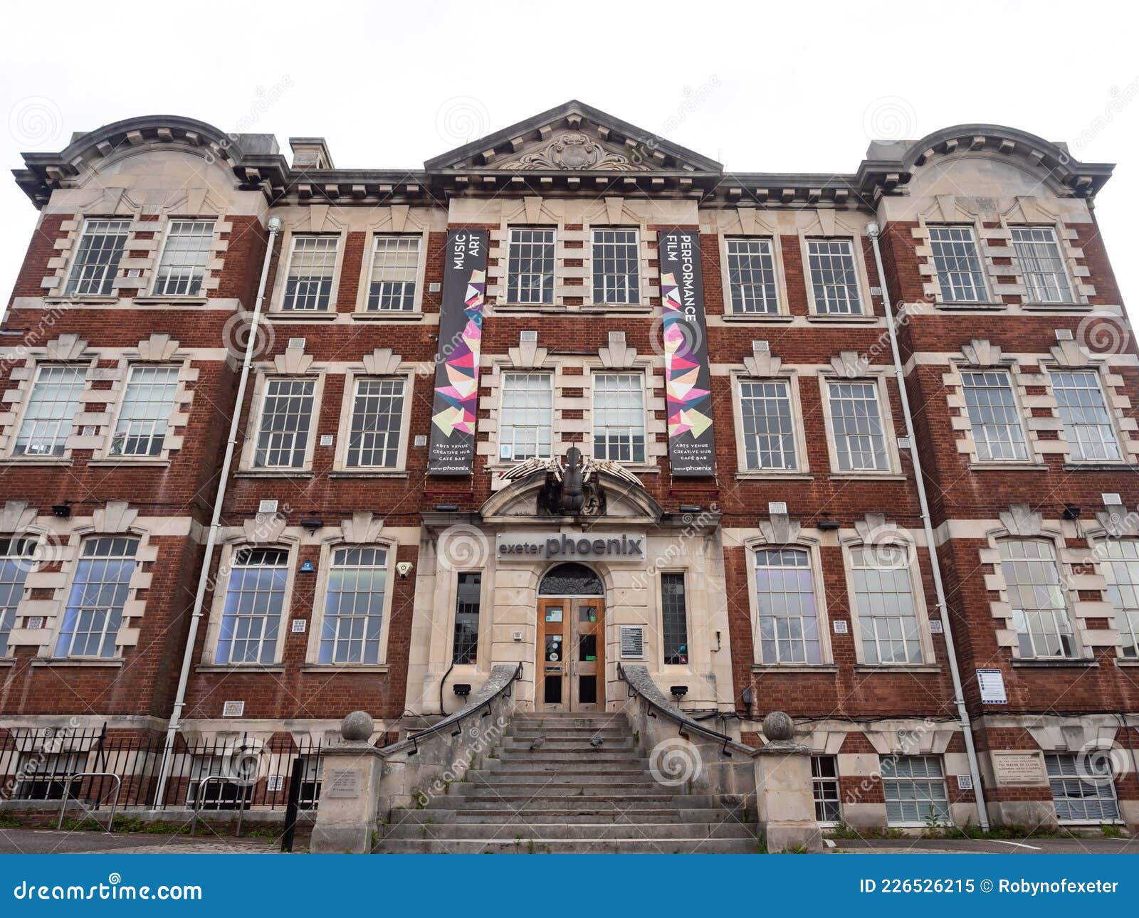 EXETER, DEVON, UK August 6 2021 Exeter Phoenix Arts Centre and Venue