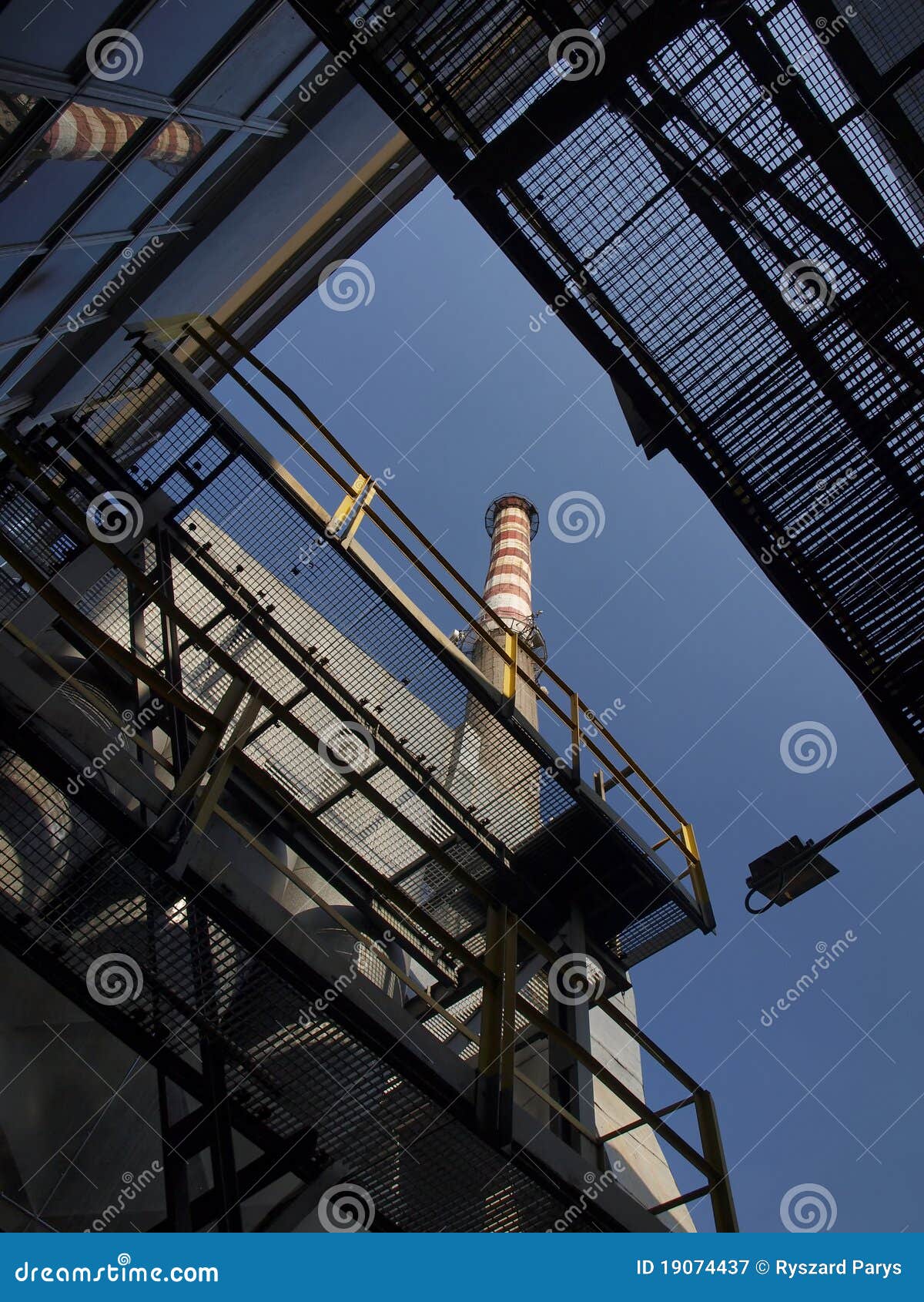 Exhaust Ducts and Dust Collectors Stock Image Image of fire, channel 19074437