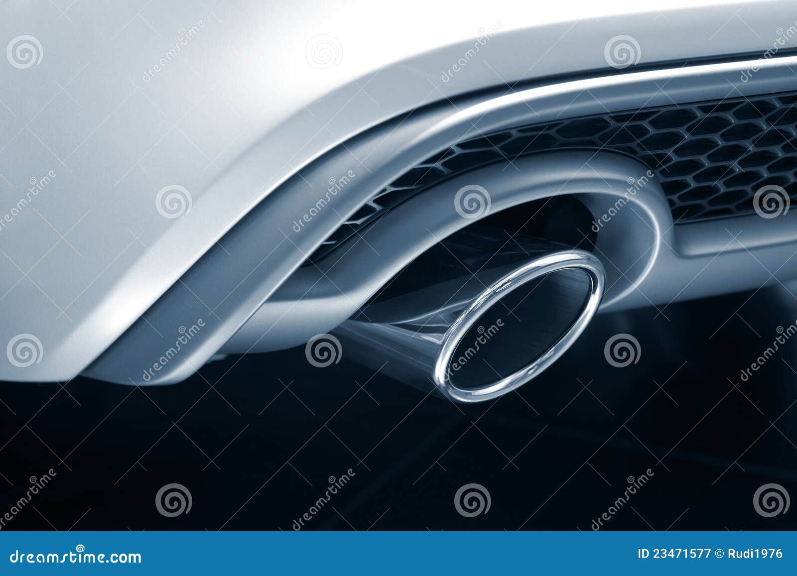 Exhaust Pipe. stock image. Image of toned, circle, contemporary 23471577