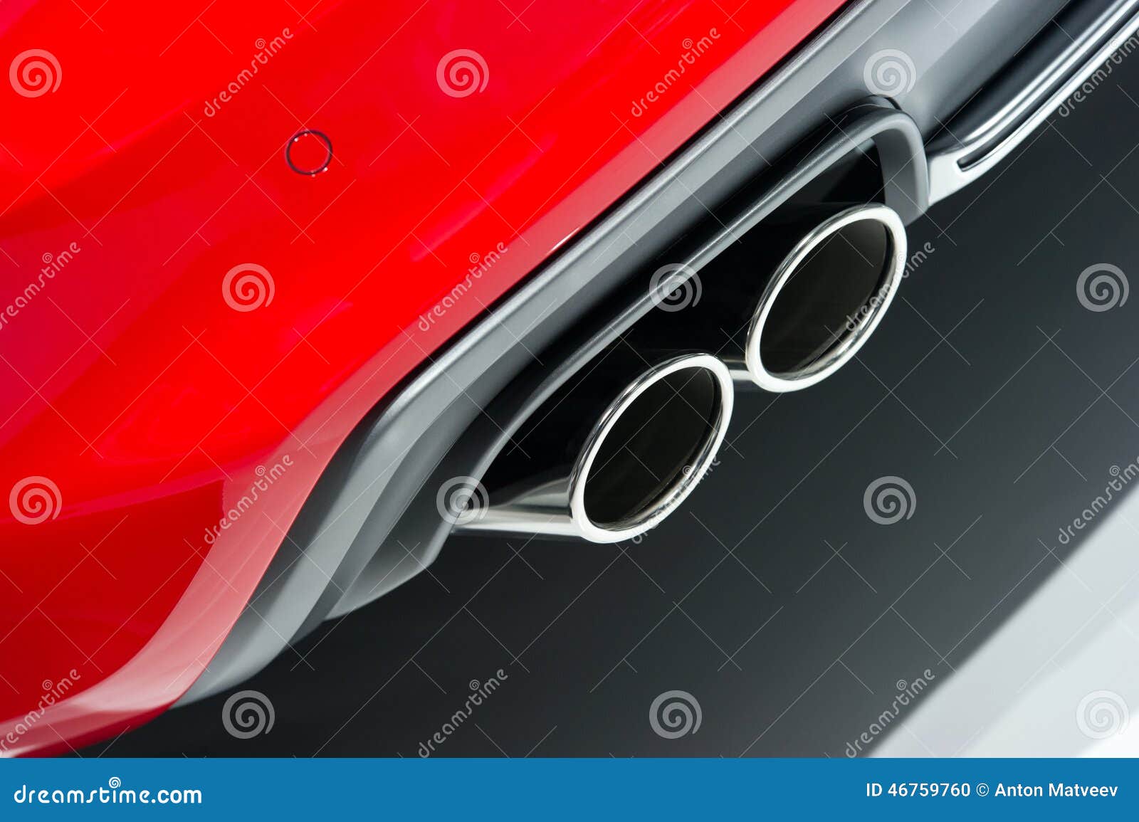 Exhaust pipe stock photo. Image of expensive, closeup 46759760