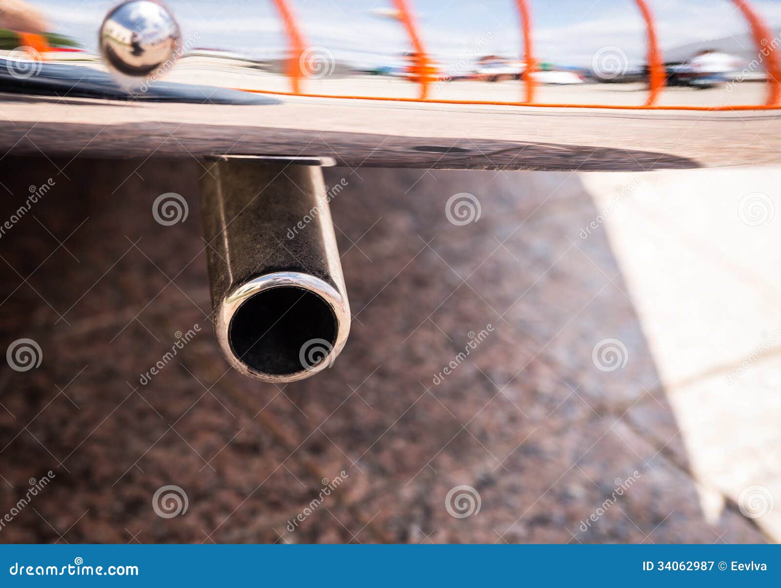 Exhaust pipe. stock image. Image of exhaust, dirty, engine 34062987