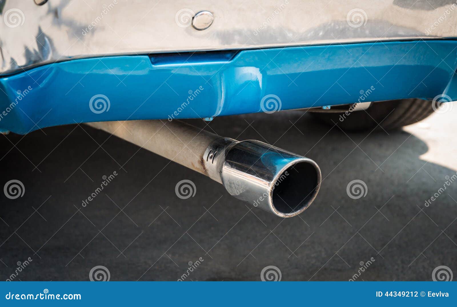 Exhaust pipe. stock photo. Image of nexhaust, gasoline 44349212