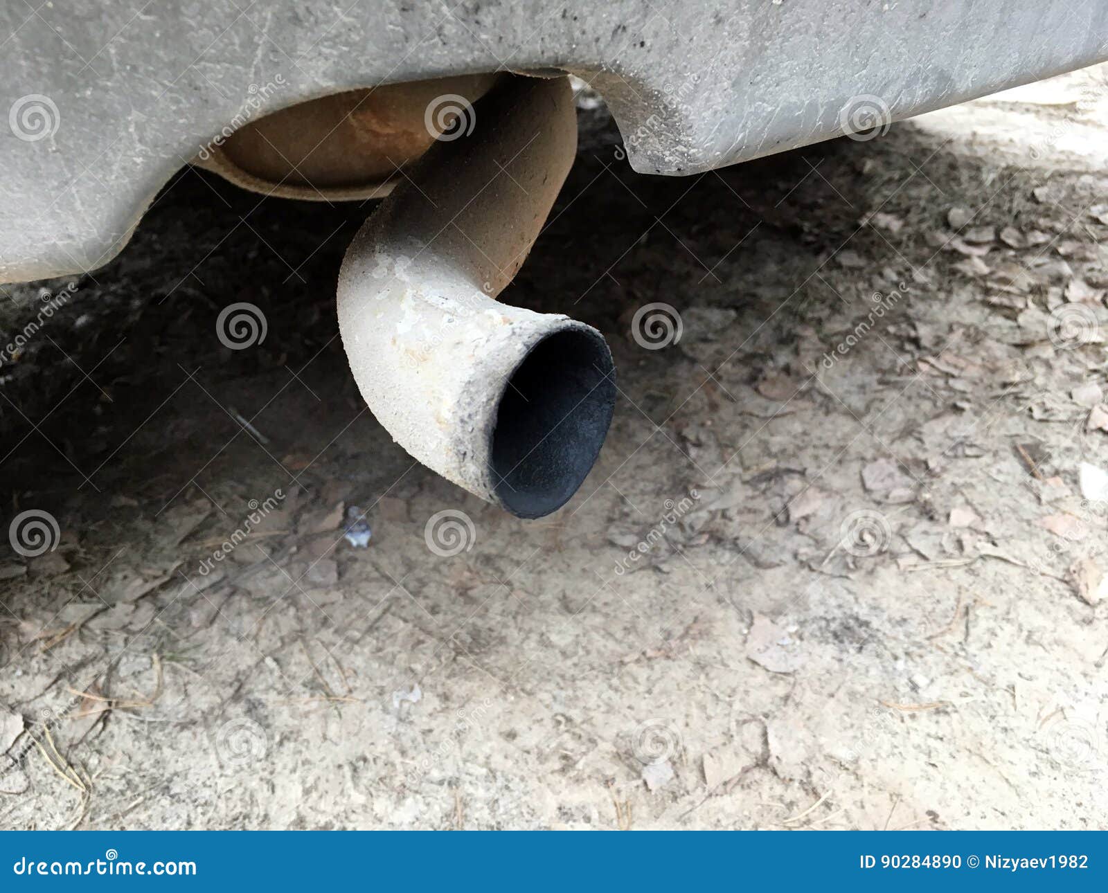 Exhaust pipe stock photo. Image of pipe, fumes, ecology 90284890